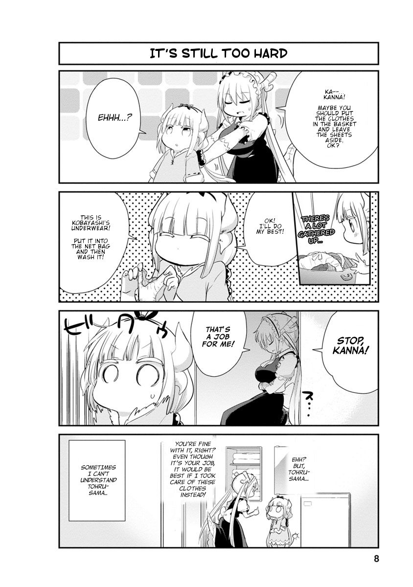 Kobayashi-san Chi no Maid Dragon: Kanna no Nichijou Chapter 21 - Page 8