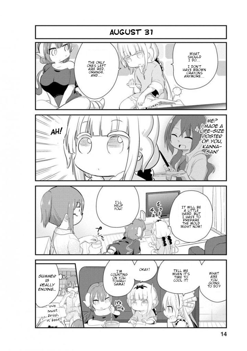Kobayashi-san Chi no Maid Dragon: Kanna no Nichijou Chapter 31 - Page 14