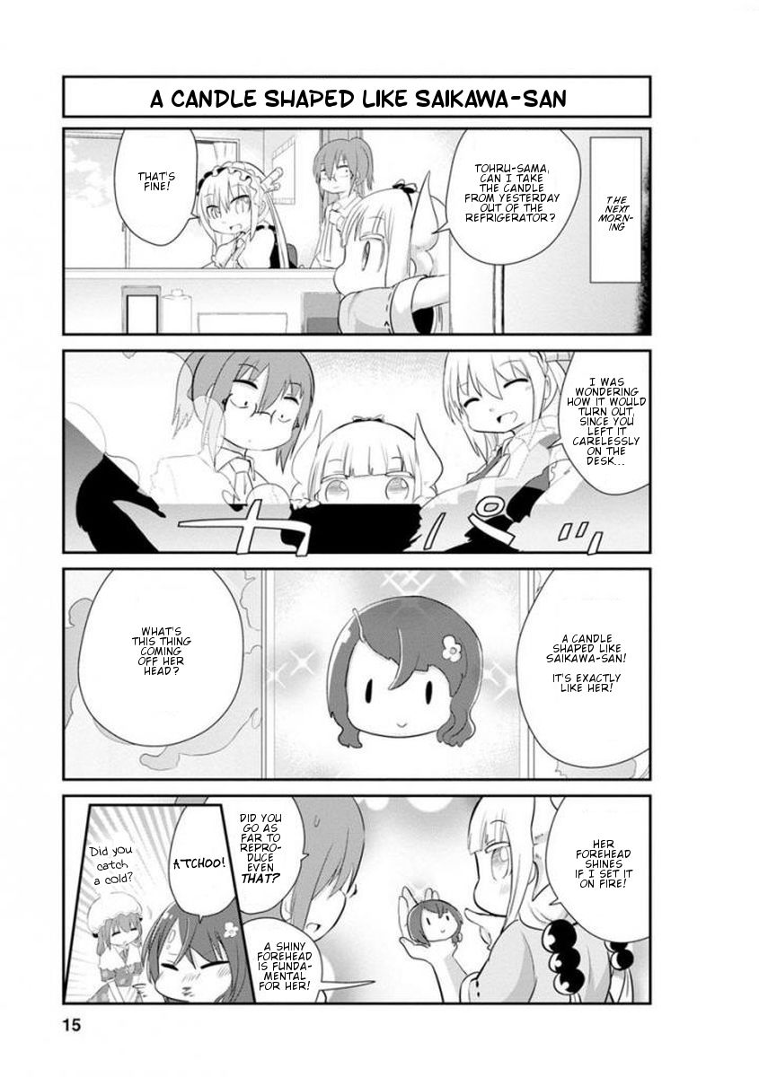 Kobayashi-san Chi no Maid Dragon: Kanna no Nichijou Chapter 31 - Page 15
