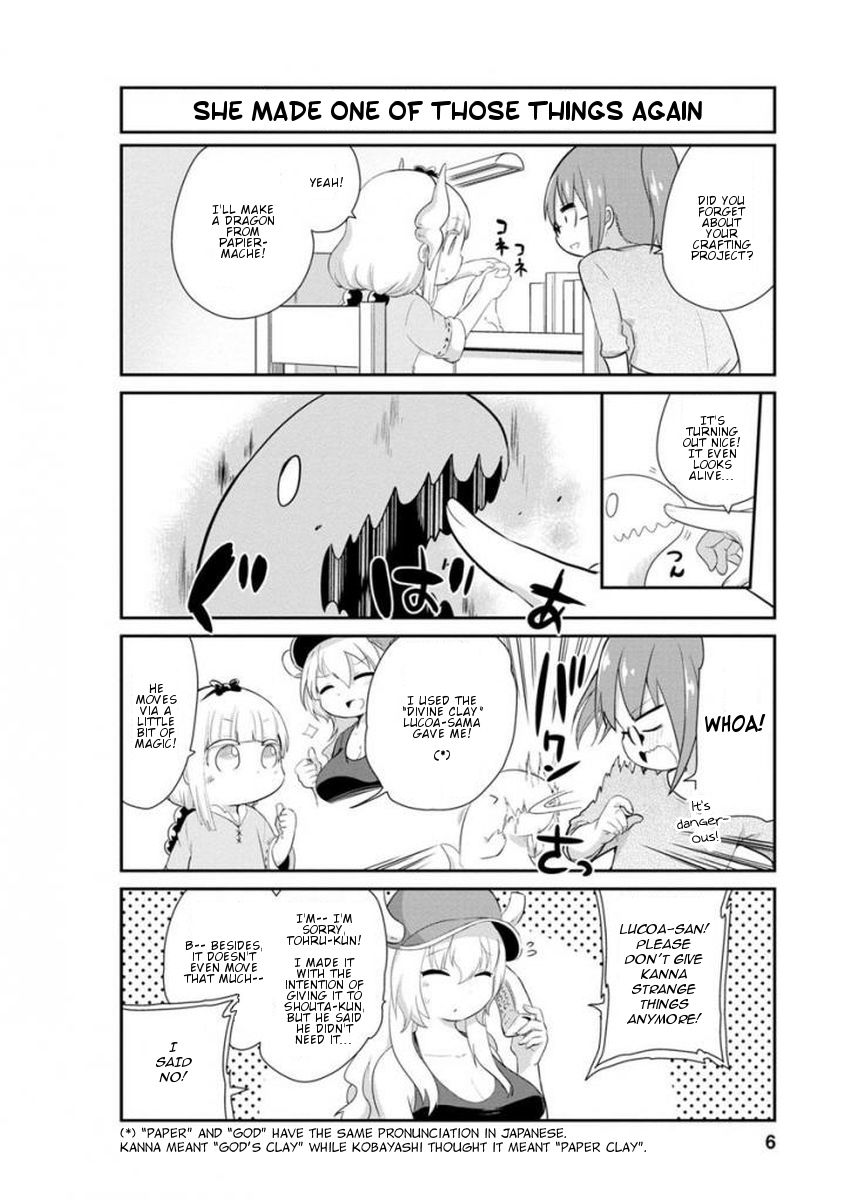 Kobayashi-san Chi no Maid Dragon: Kanna no Nichijou Chapter 31 - Page 6