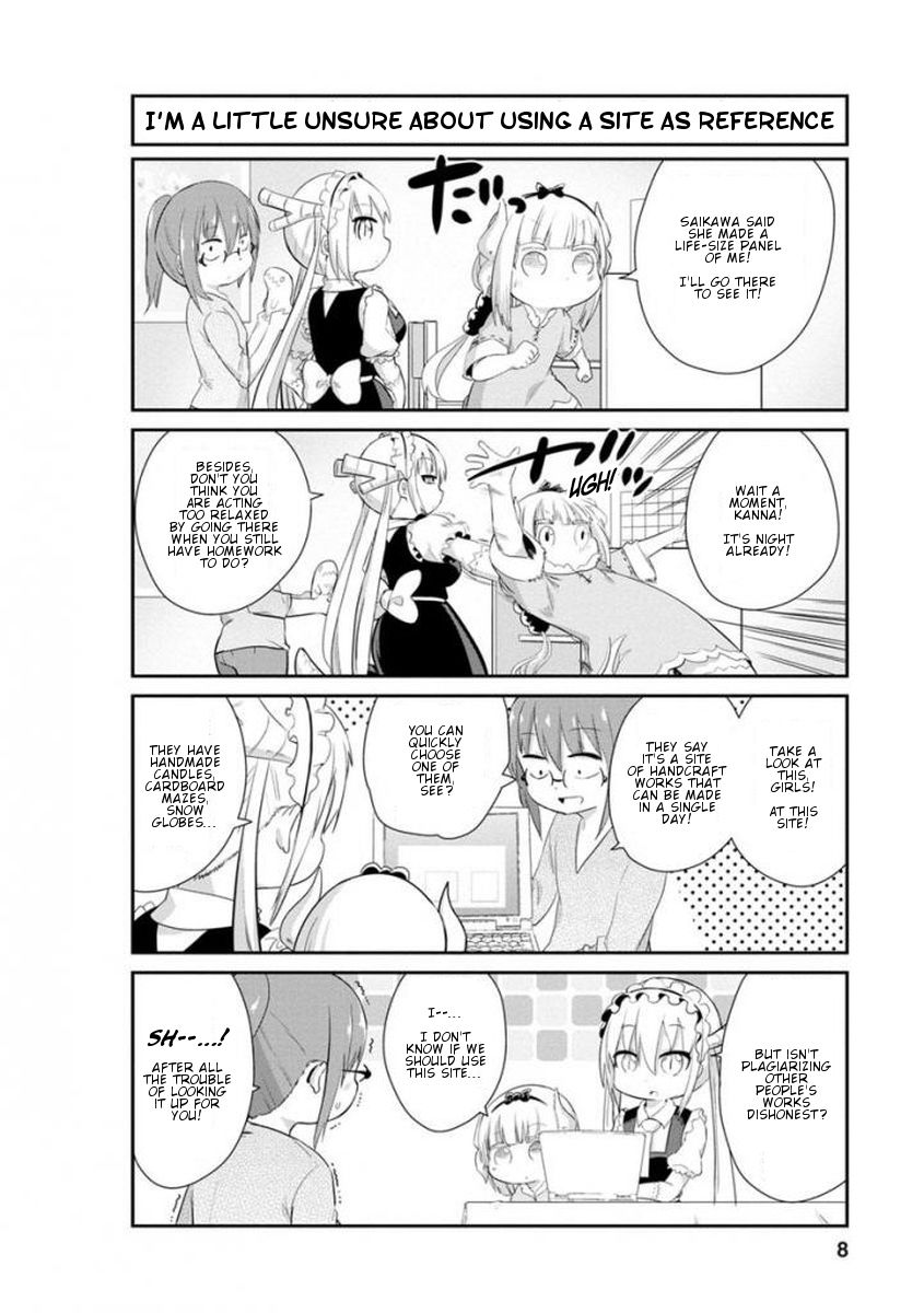 Kobayashi-san Chi no Maid Dragon: Kanna no Nichijou Chapter 31 - Page 8