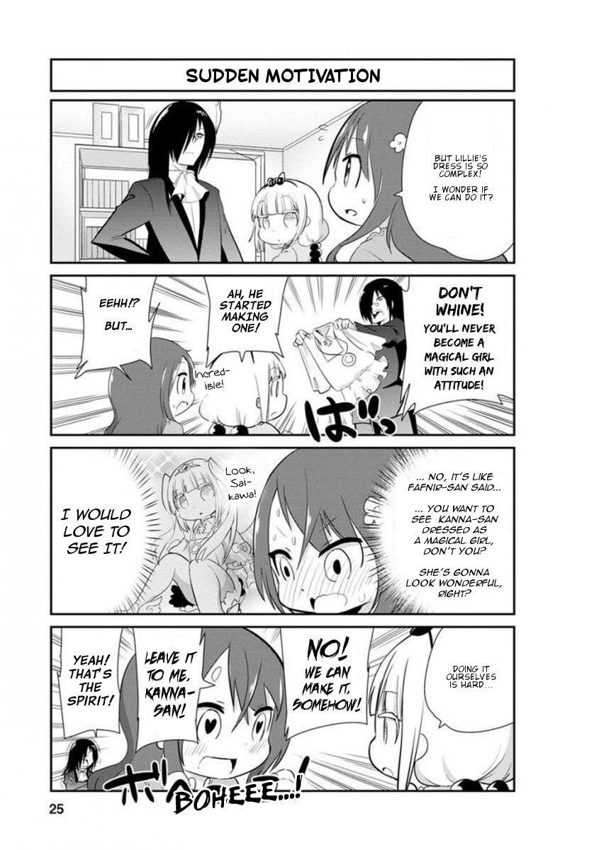 Kobayashi-san Chi no Maid Dragon: Kanna no Nichijou Chapter 32 - Page 7