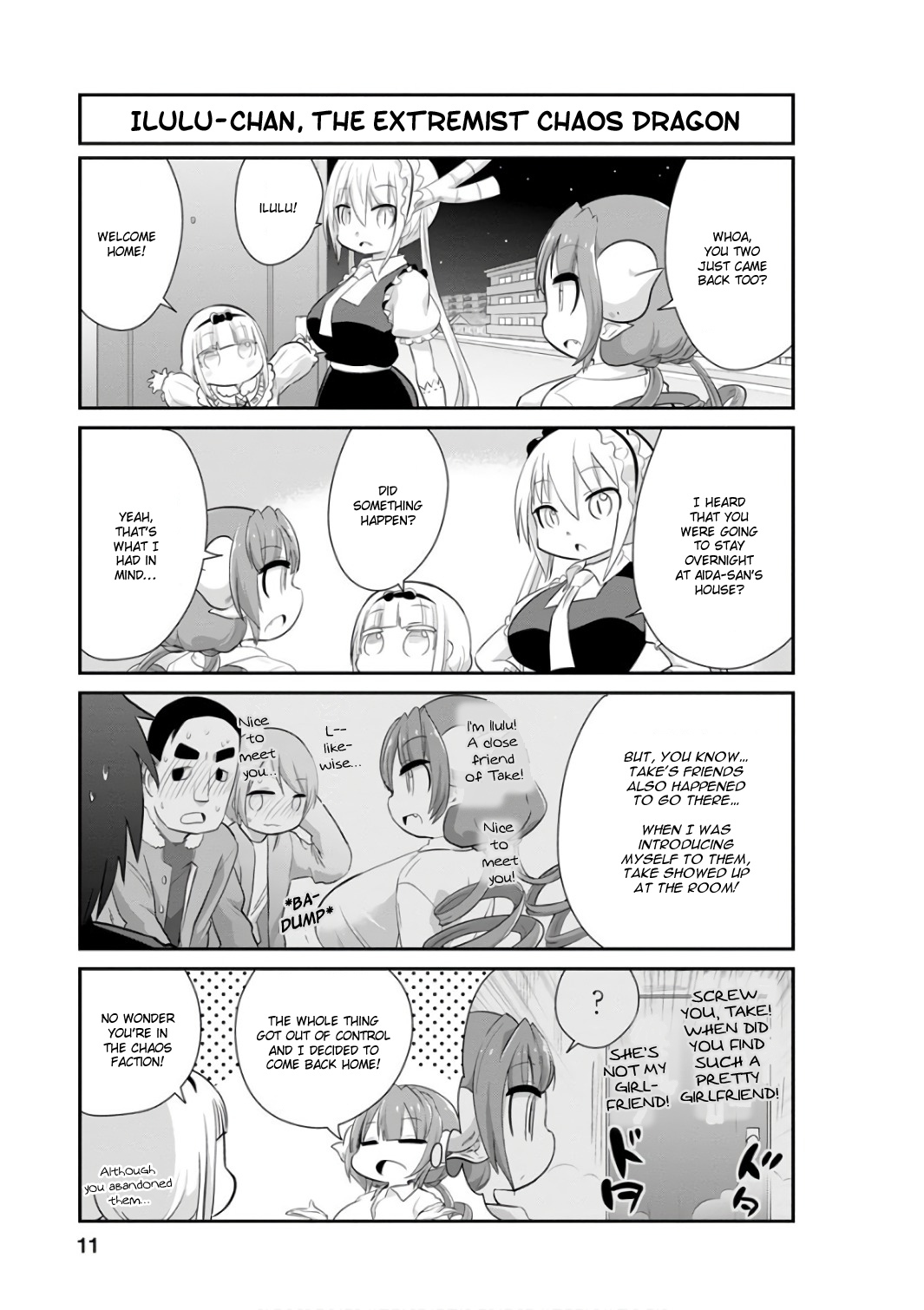 Kobayashi-san Chi no Maid Dragon: Kanna no Nichijou Chapter 41 - Page 11
