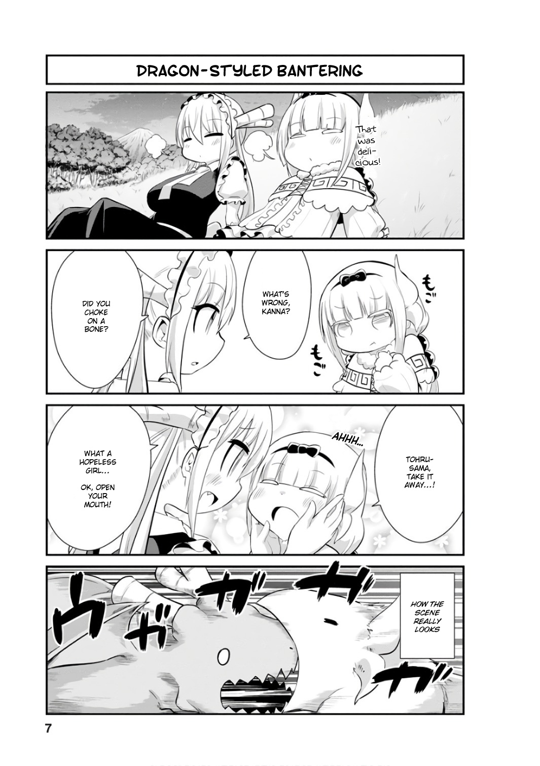 Kobayashi-san Chi no Maid Dragon: Kanna no Nichijou Chapter 41 - Page 7