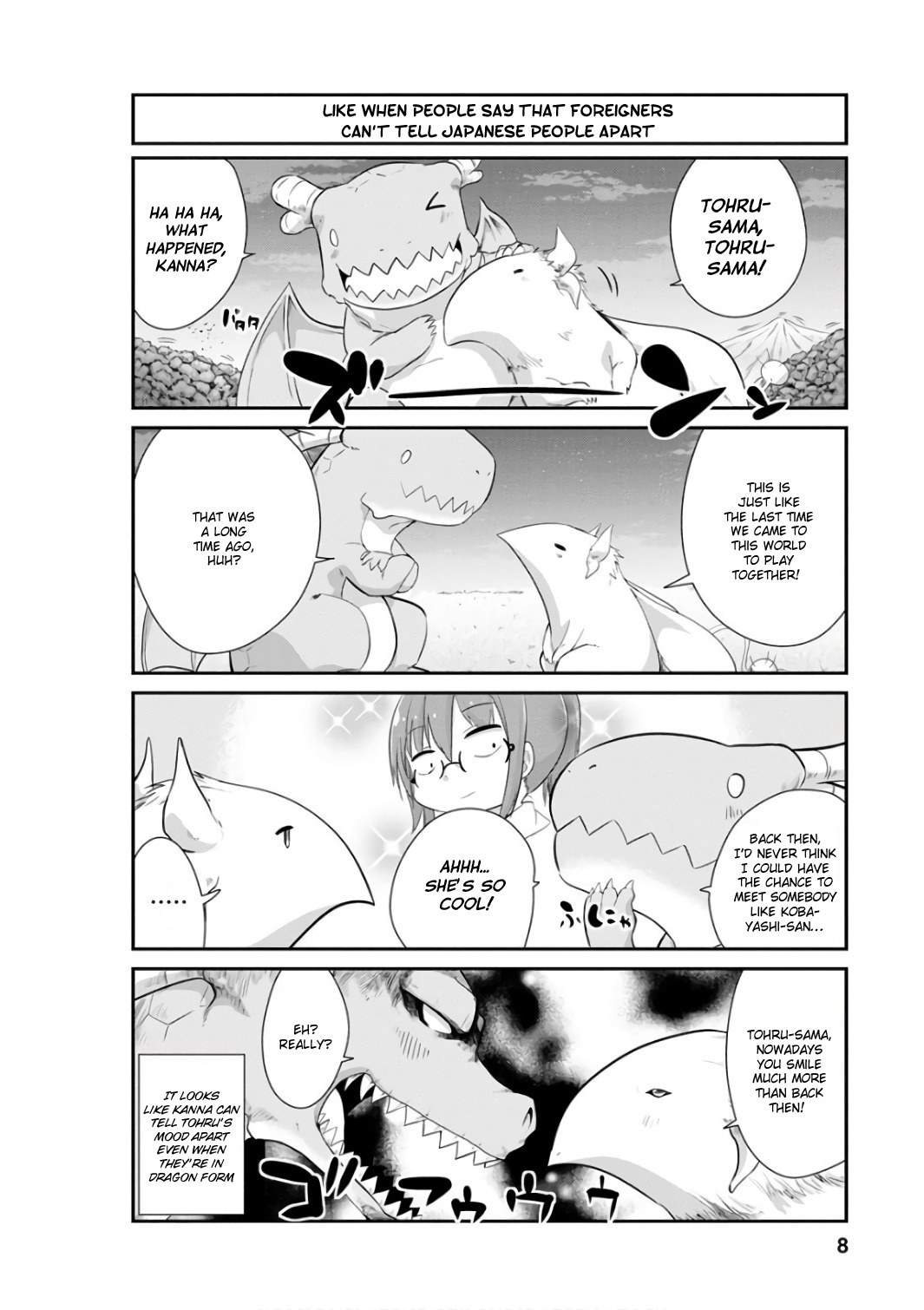 Kobayashi-san Chi no Maid Dragon: Kanna no Nichijou Chapter 41 - Page 8