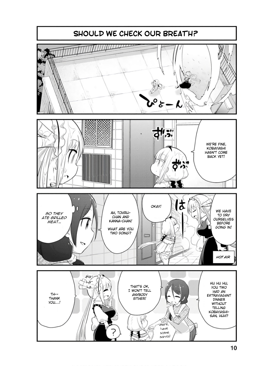 Kobayashi-san Chi no Maid Dragon: Kanna no Nichijou Chapter 41 - Page 10