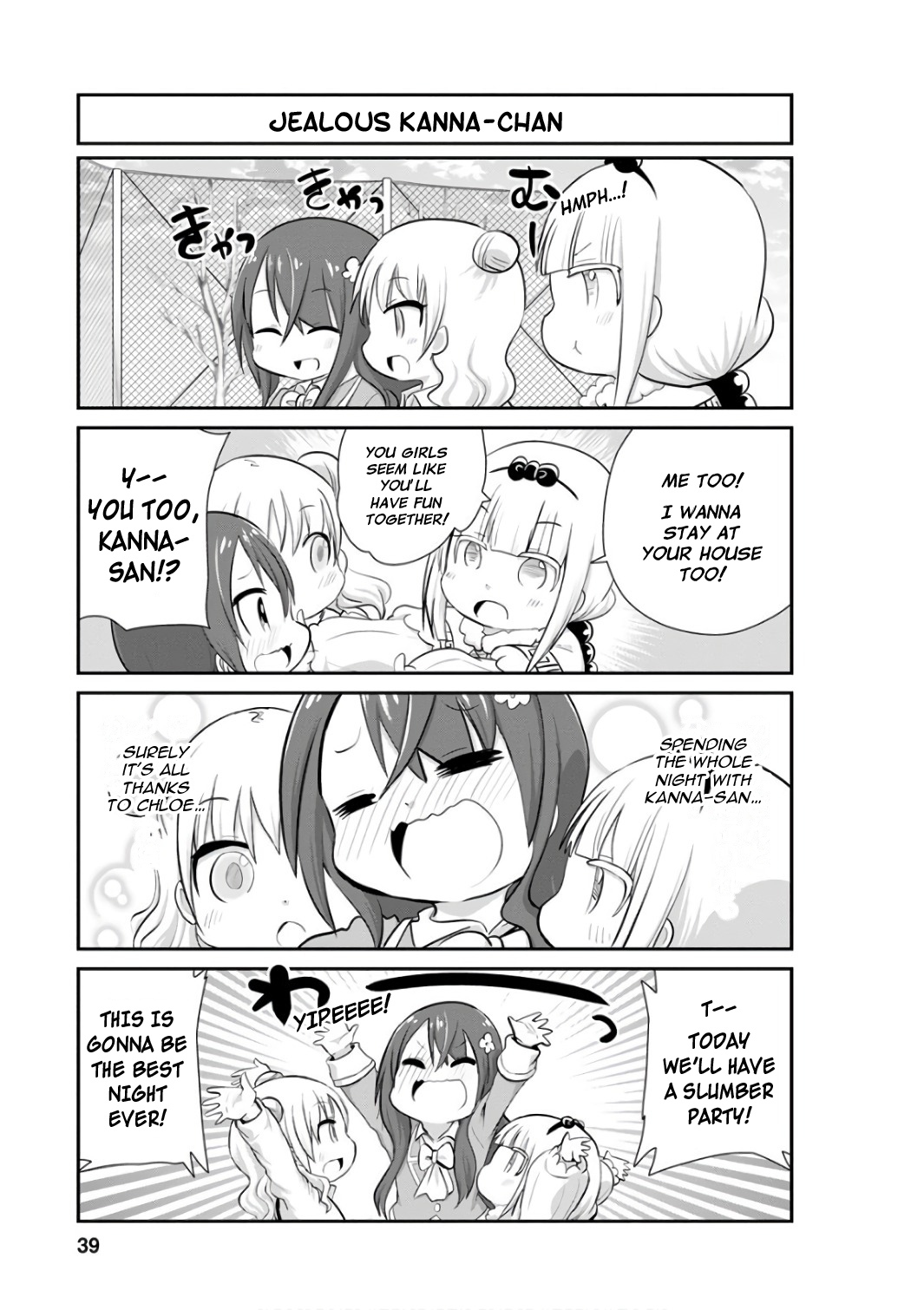 Kobayashi-san Chi no Maid Dragon: Kanna no Nichijou Chapter 43 - Page 9