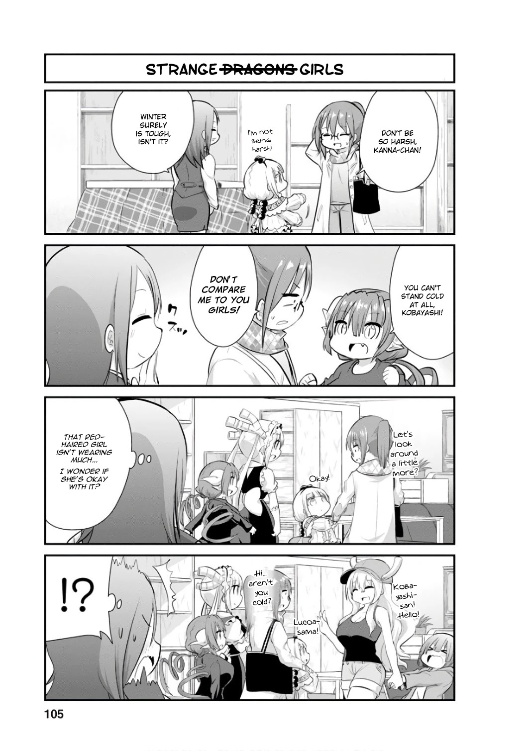 Kobayashi-san Chi no Maid Dragon: Kanna no Nichijou Chapter 48 - Page 7