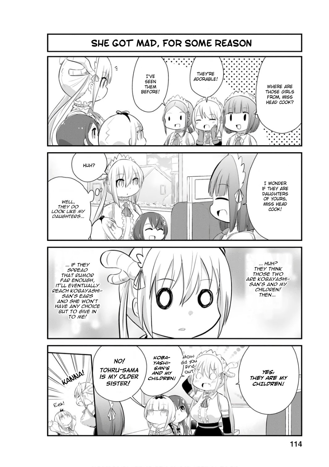 Kobayashi-san Chi no Maid Dragon: Kanna no Nichijou Chapter 49 - Page 4