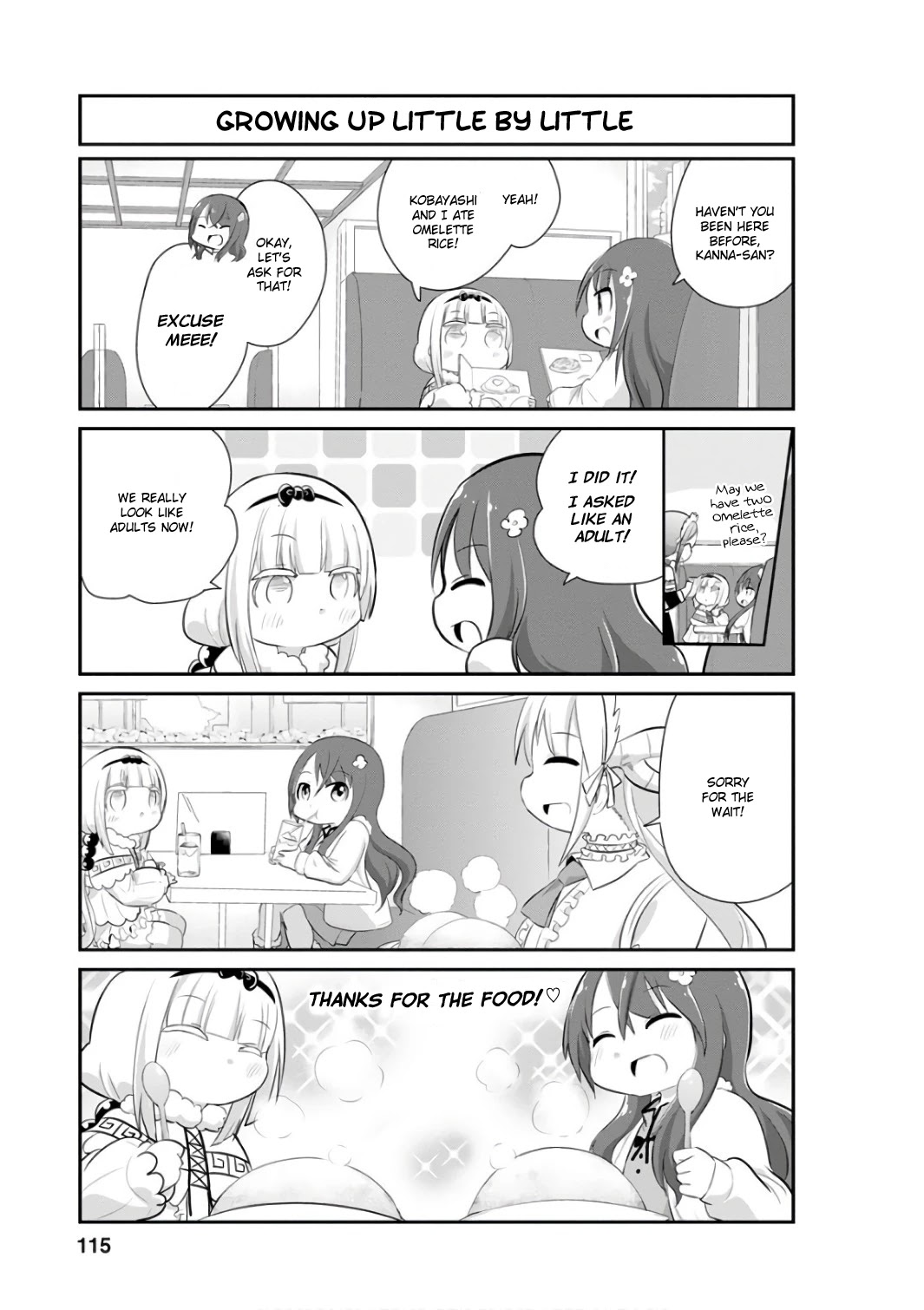 Kobayashi-san Chi no Maid Dragon: Kanna no Nichijou Chapter 49 - Page 5