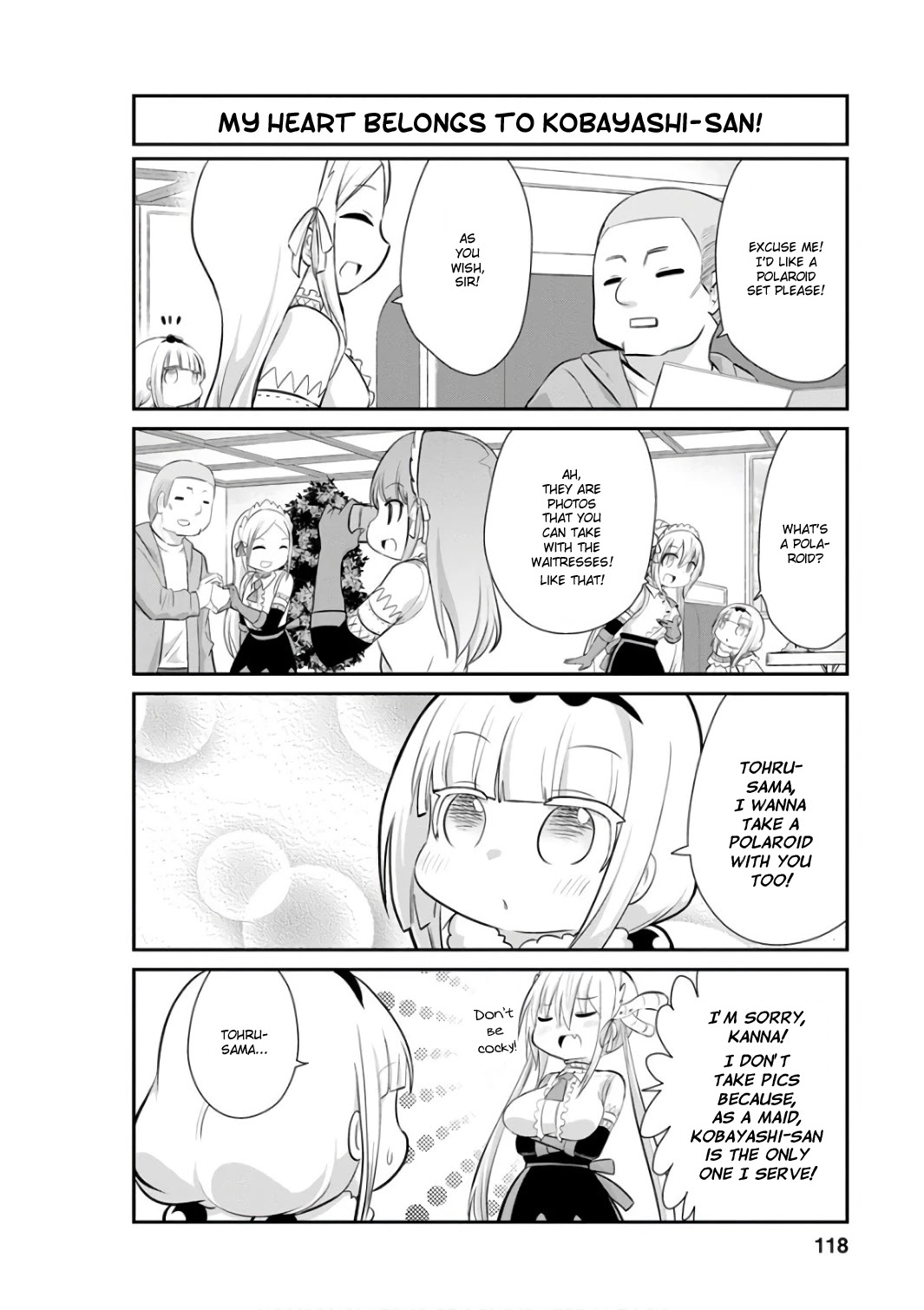 Kobayashi-san Chi no Maid Dragon: Kanna no Nichijou Chapter 49 - Page 8