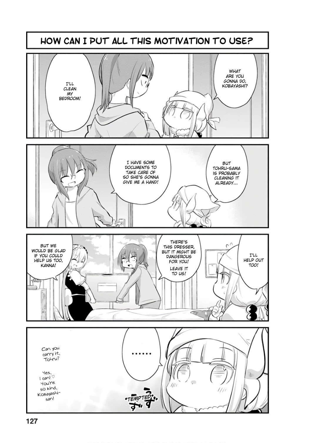 Kobayashi-san Chi no Maid Dragon: Kanna no Nichijou Chapter 50 - Page 3