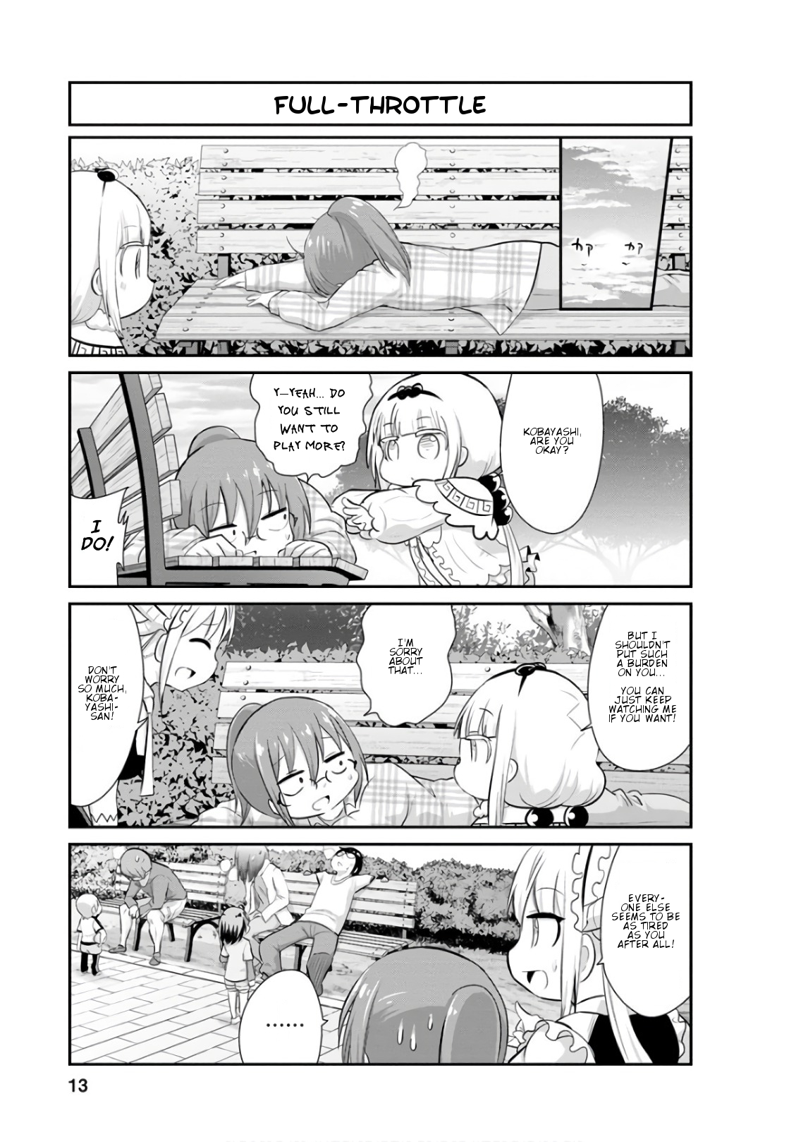 Kobayashi-san Chi no Maid Dragon: Kanna no Nichijou Chapter 51 - Page 13