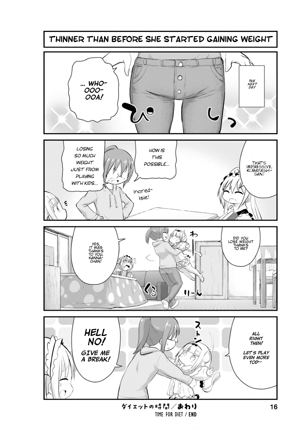 Kobayashi-san Chi no Maid Dragon: Kanna no Nichijou Chapter 51 - Page 16
