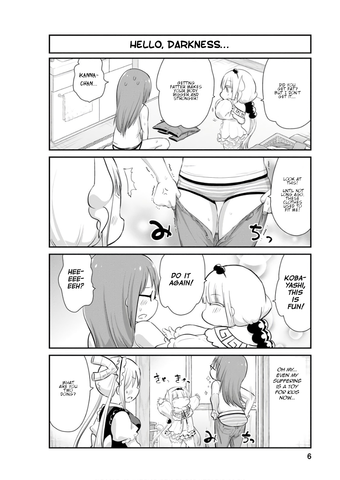 Kobayashi-san Chi no Maid Dragon: Kanna no Nichijou Chapter 51 - Page 6