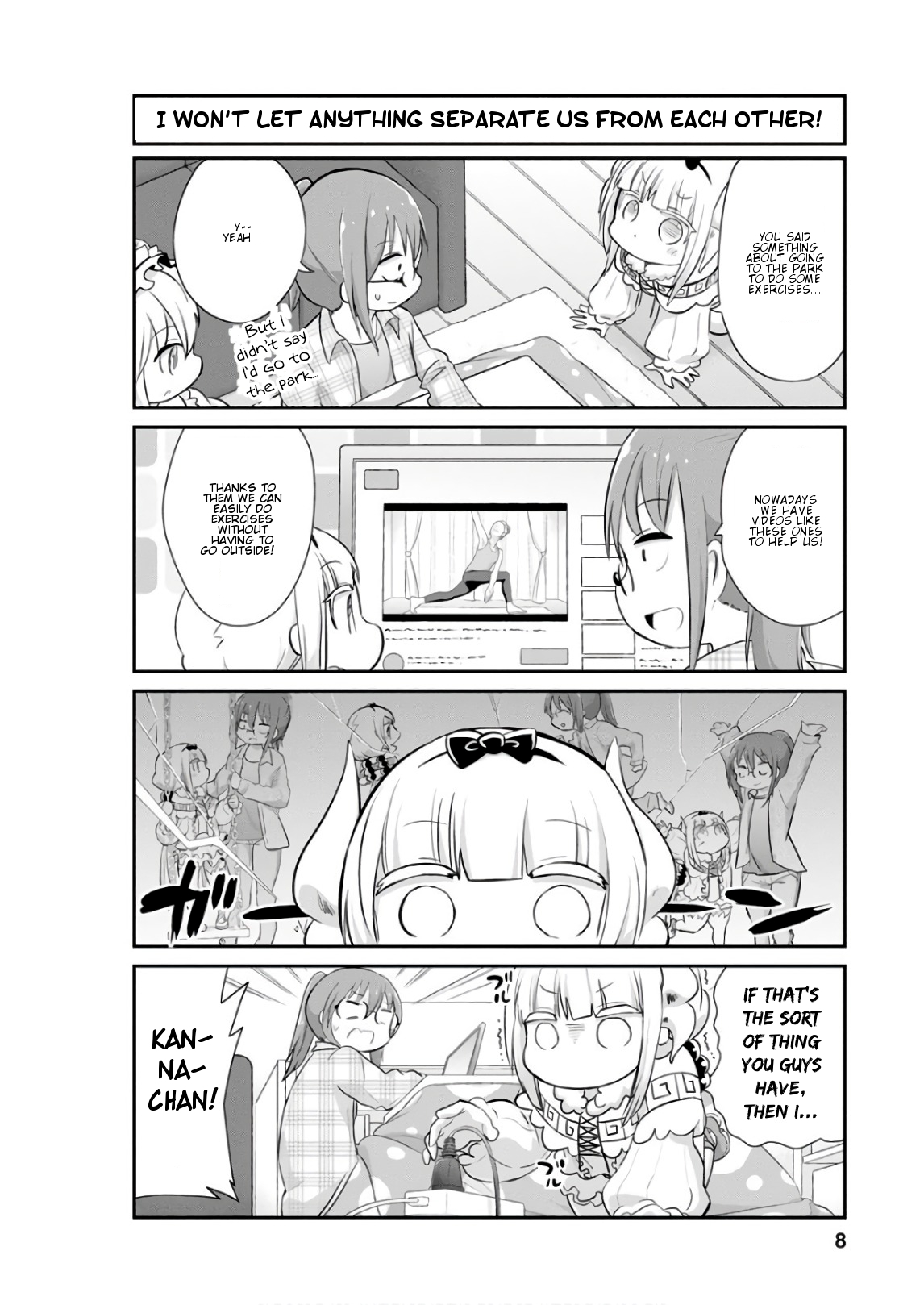 Kobayashi-san Chi no Maid Dragon: Kanna no Nichijou Chapter 51 - Page 8