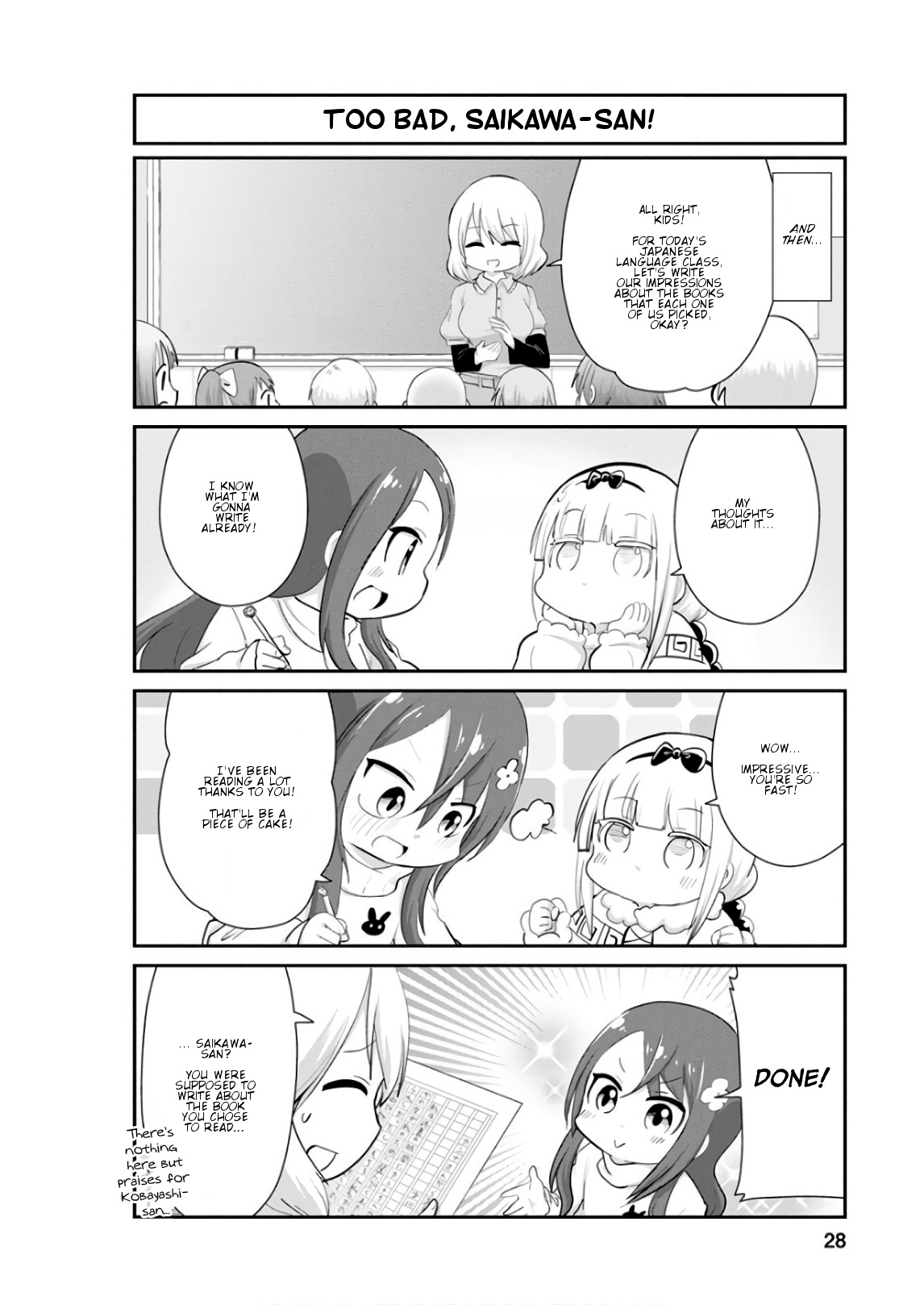 Kobayashi-san Chi no Maid Dragon: Kanna no Nichijou Chapter 52 - Page 10