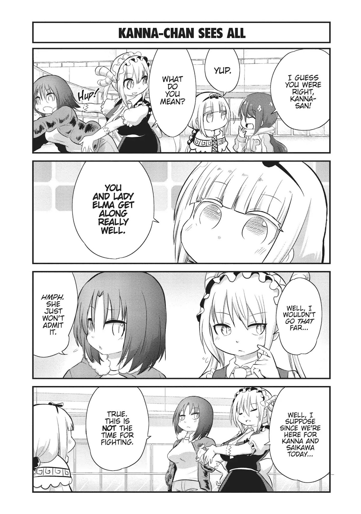 Kobayashi-san Chi no Maid Dragon: Kanna no Nichijou Chapter 53 - Page 10