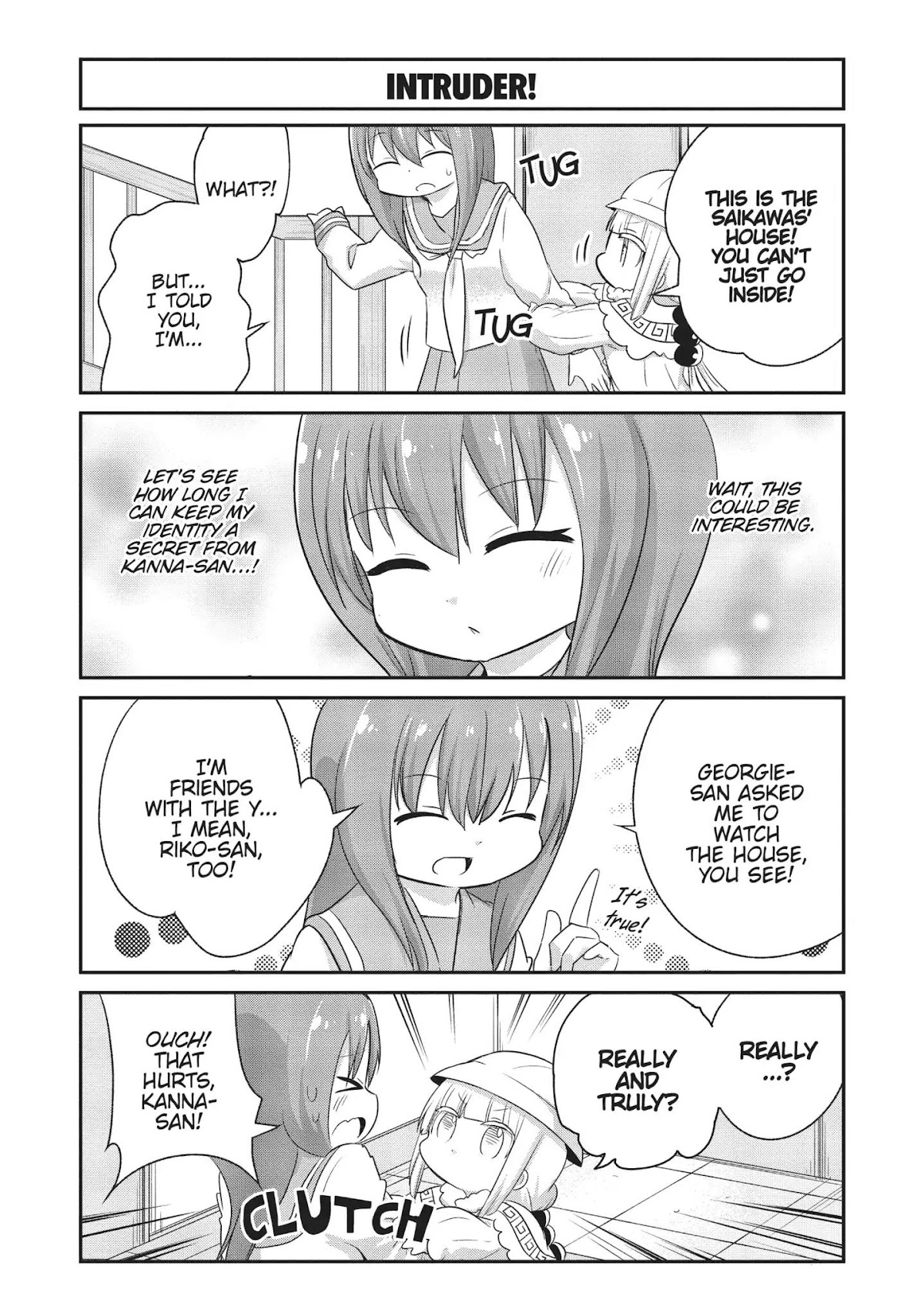 Kobayashi-san Chi no Maid Dragon: Kanna no Nichijou Chapter 57 - Page 3