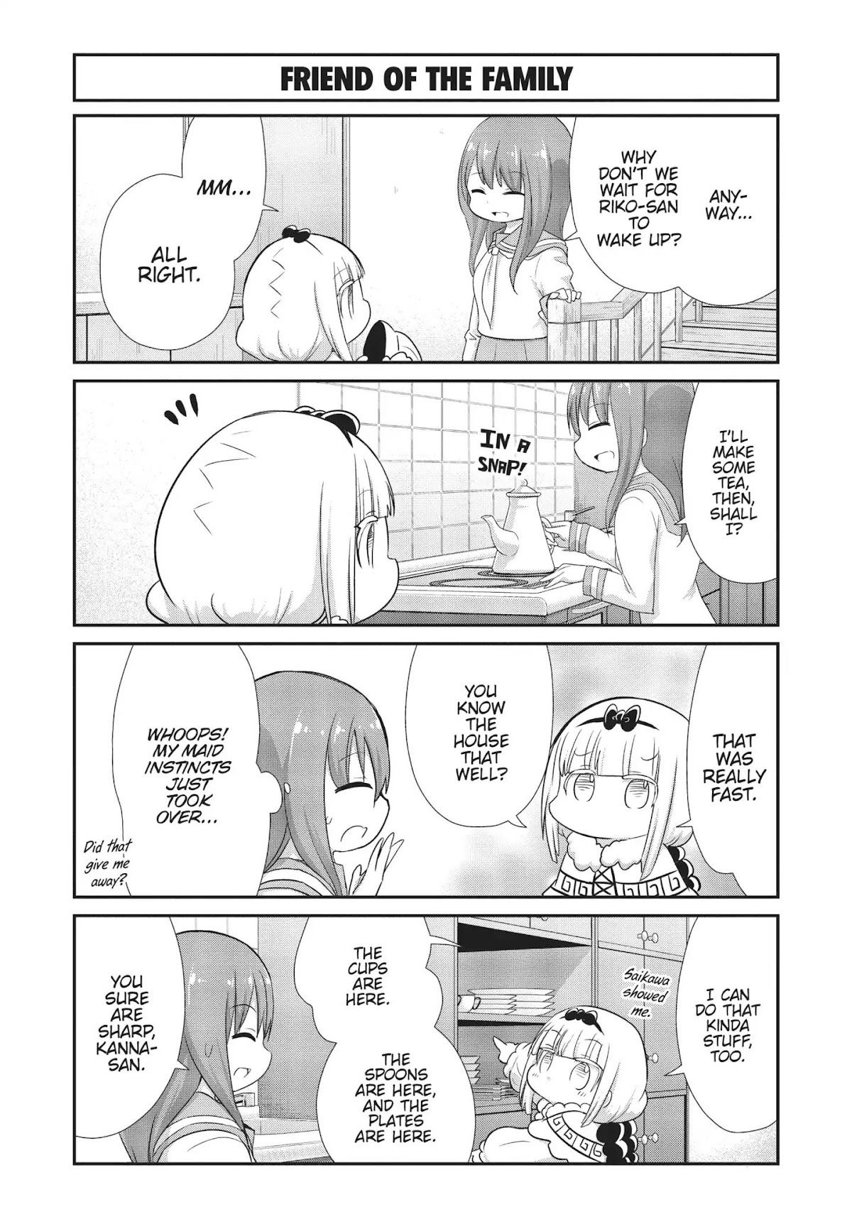 Kobayashi-san Chi no Maid Dragon: Kanna no Nichijou Chapter 57 - Page 5