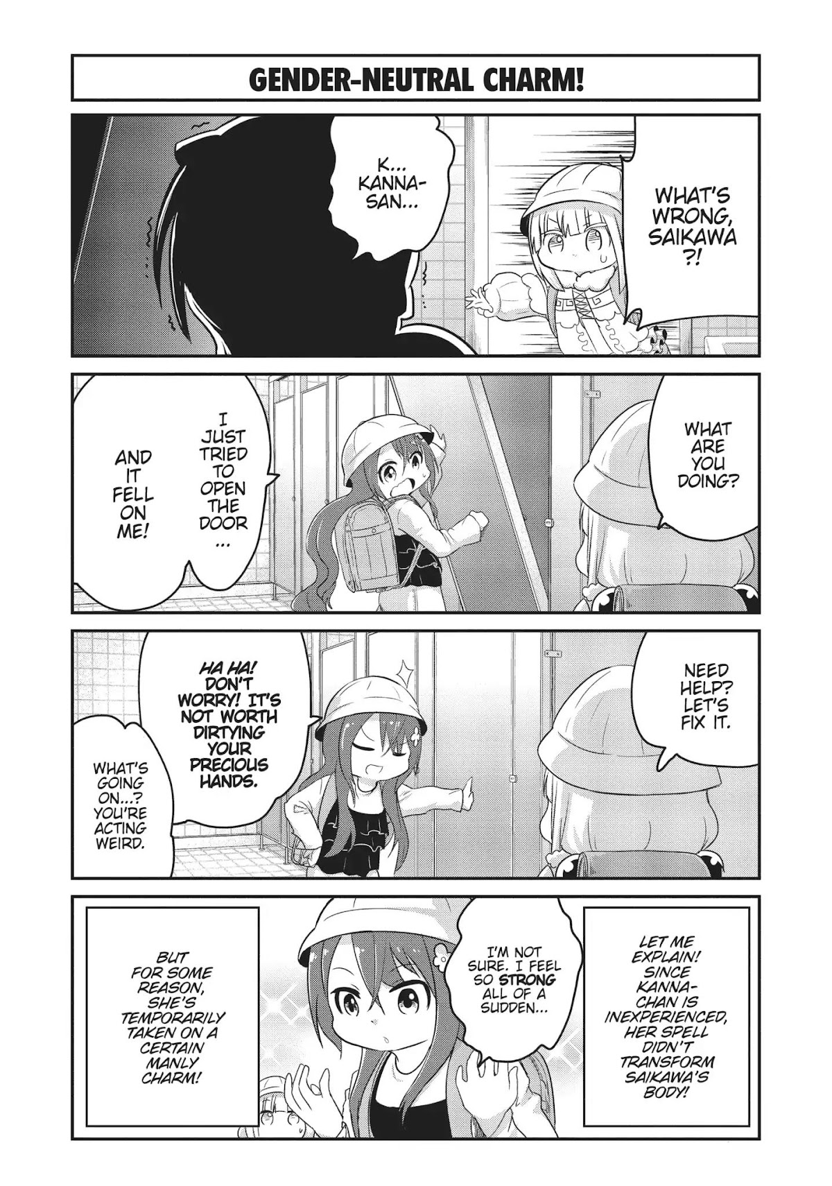 Kobayashi-san Chi no Maid Dragon: Kanna no Nichijou Chapter 58 - Page 4