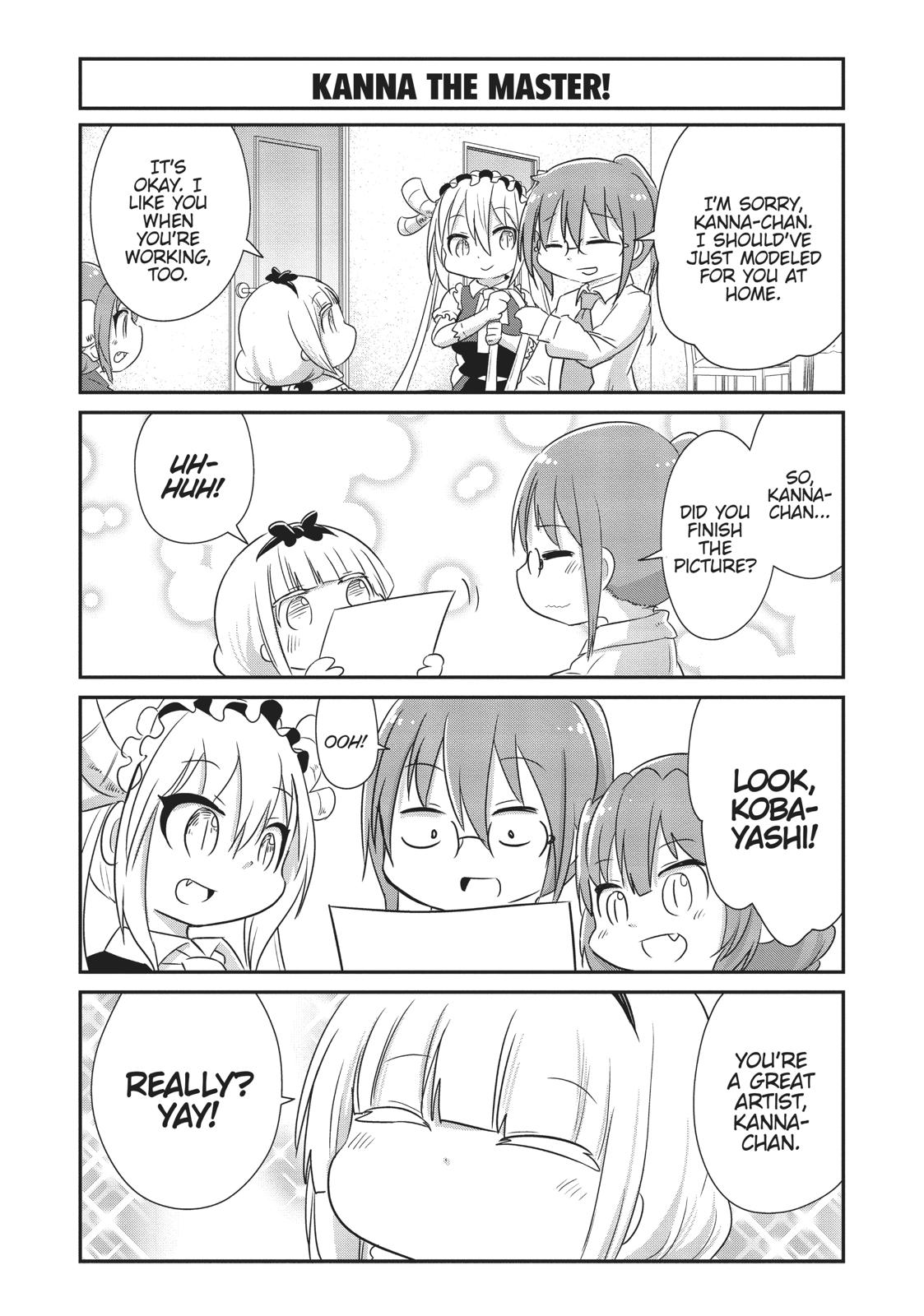 Kobayashi-san Chi no Maid Dragon: Kanna no Nichijou Chapter 61 - Page 14