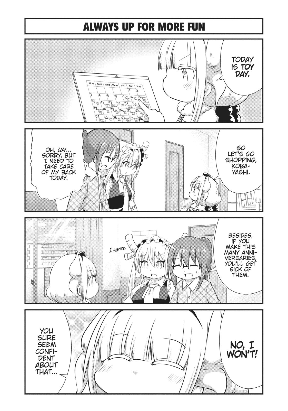 Kobayashi-san Chi no Maid Dragon: Kanna no Nichijou Chapter 62 - Page 7