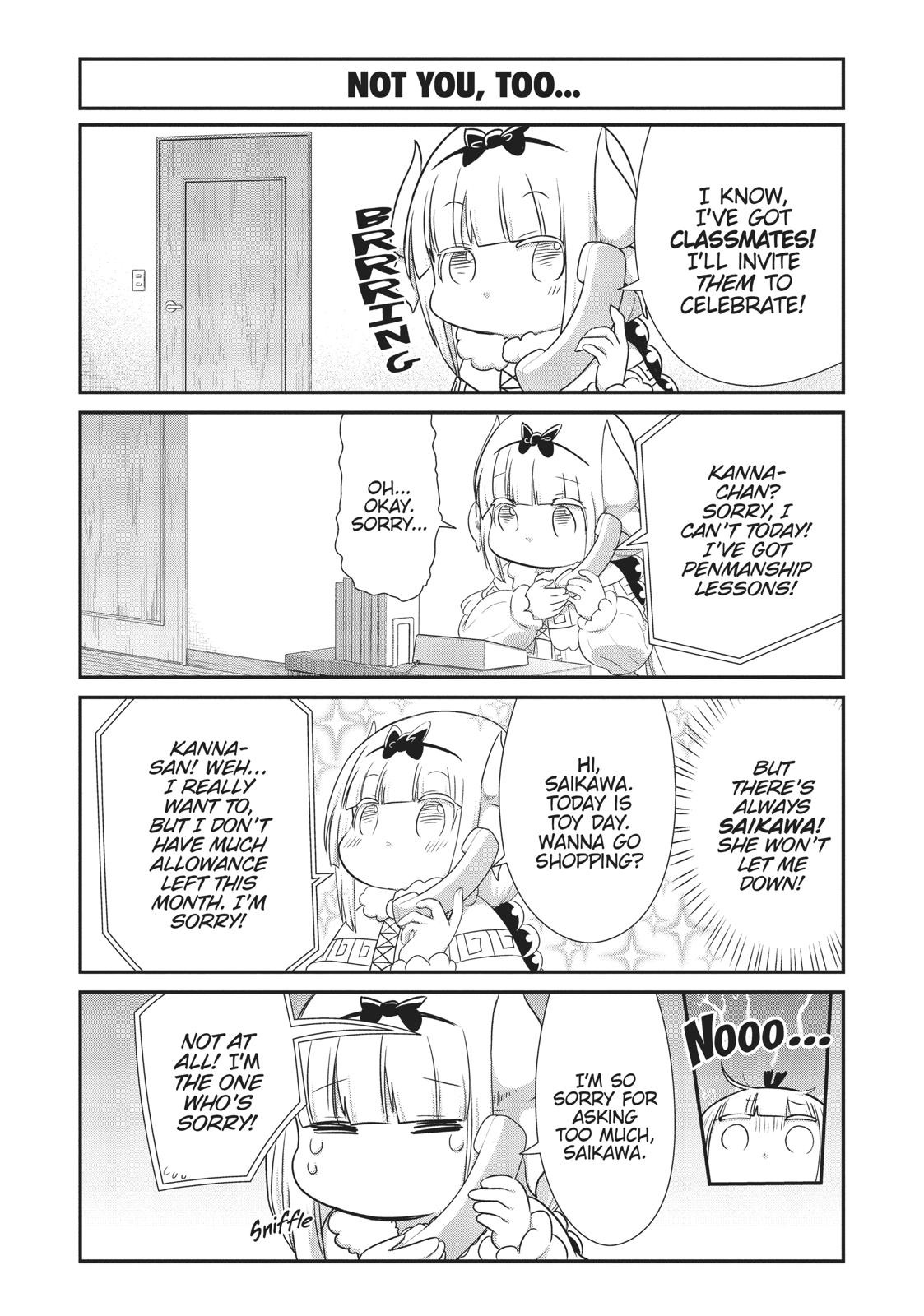 Kobayashi-san Chi no Maid Dragon: Kanna no Nichijou Chapter 62 - Page 9