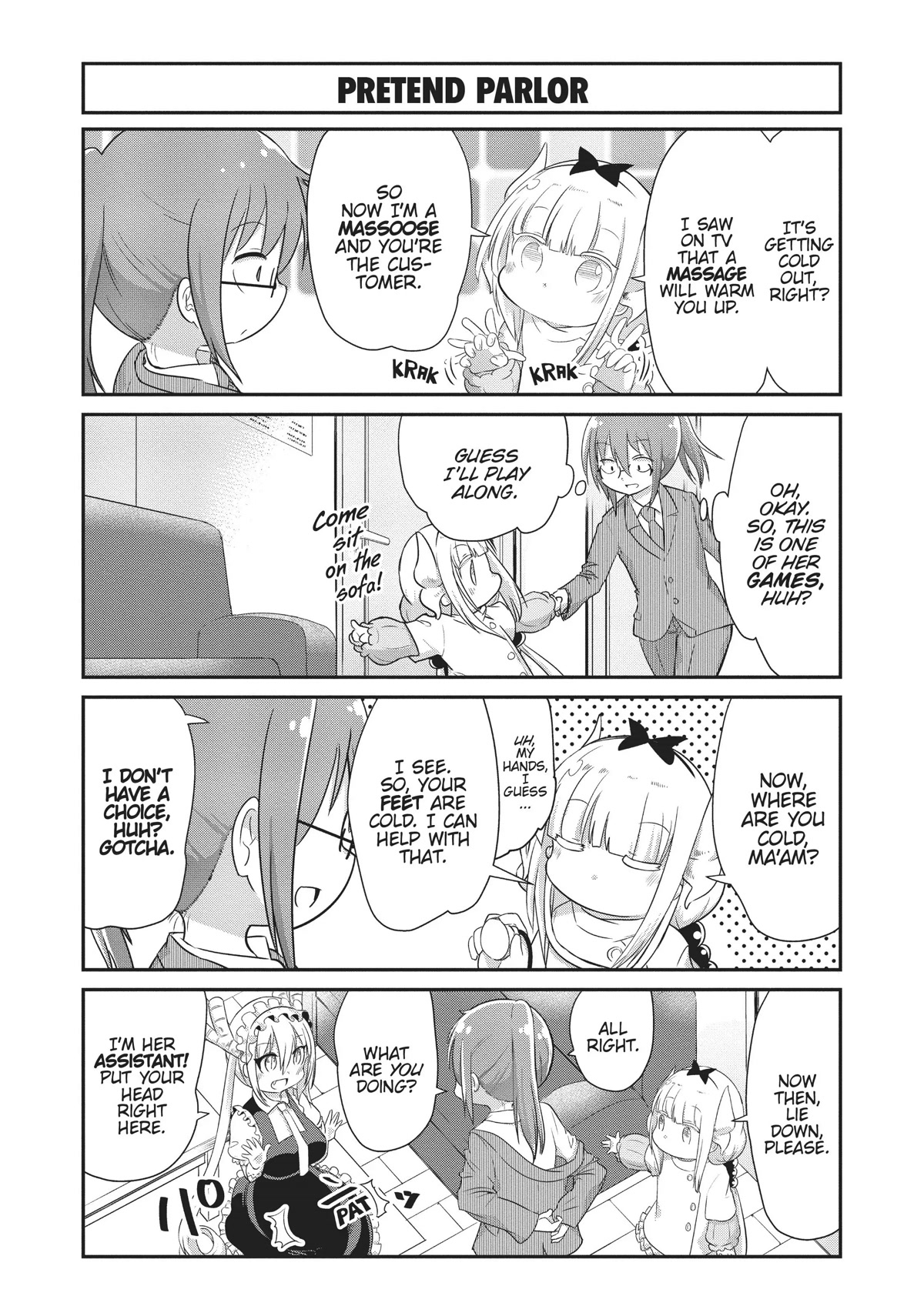 Kobayashi-san Chi no Maid Dragon: Kanna no Nichijou Chapter 74 - Page 2