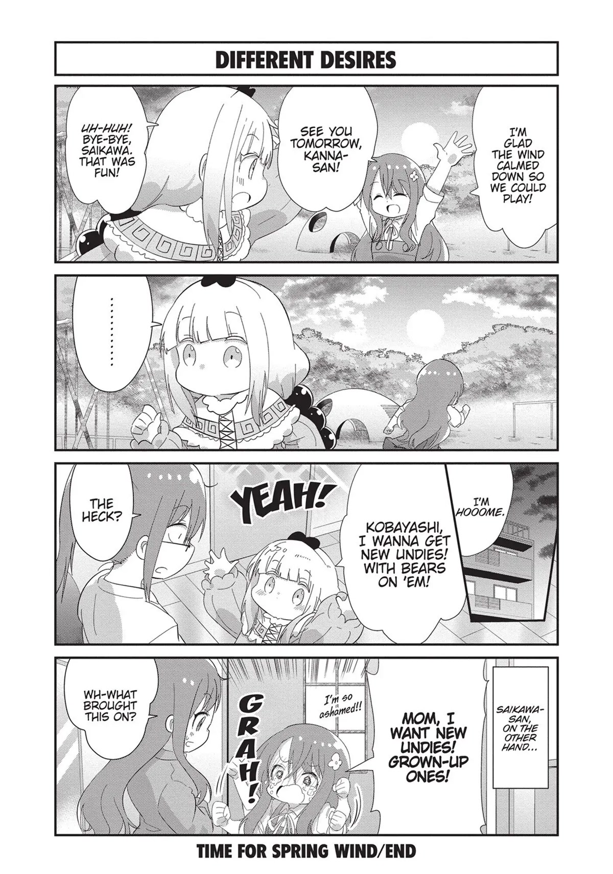 Kobayashi-san Chi no Maid Dragon: Kanna no Nichijou Chapter 84 - Page 11