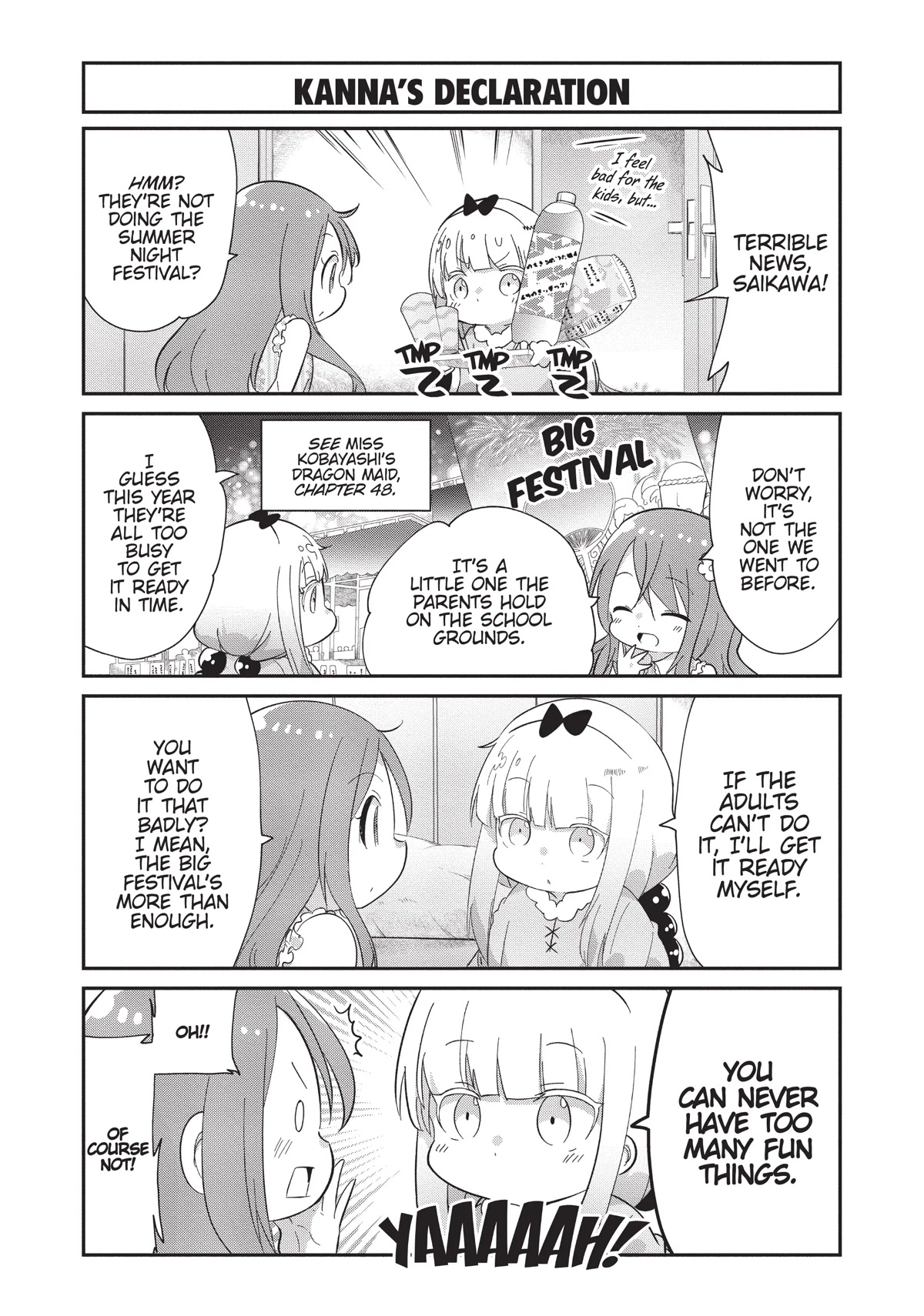Kobayashi-san Chi no Maid Dragon: Kanna no Nichijou Chapter 88 - Page 6
