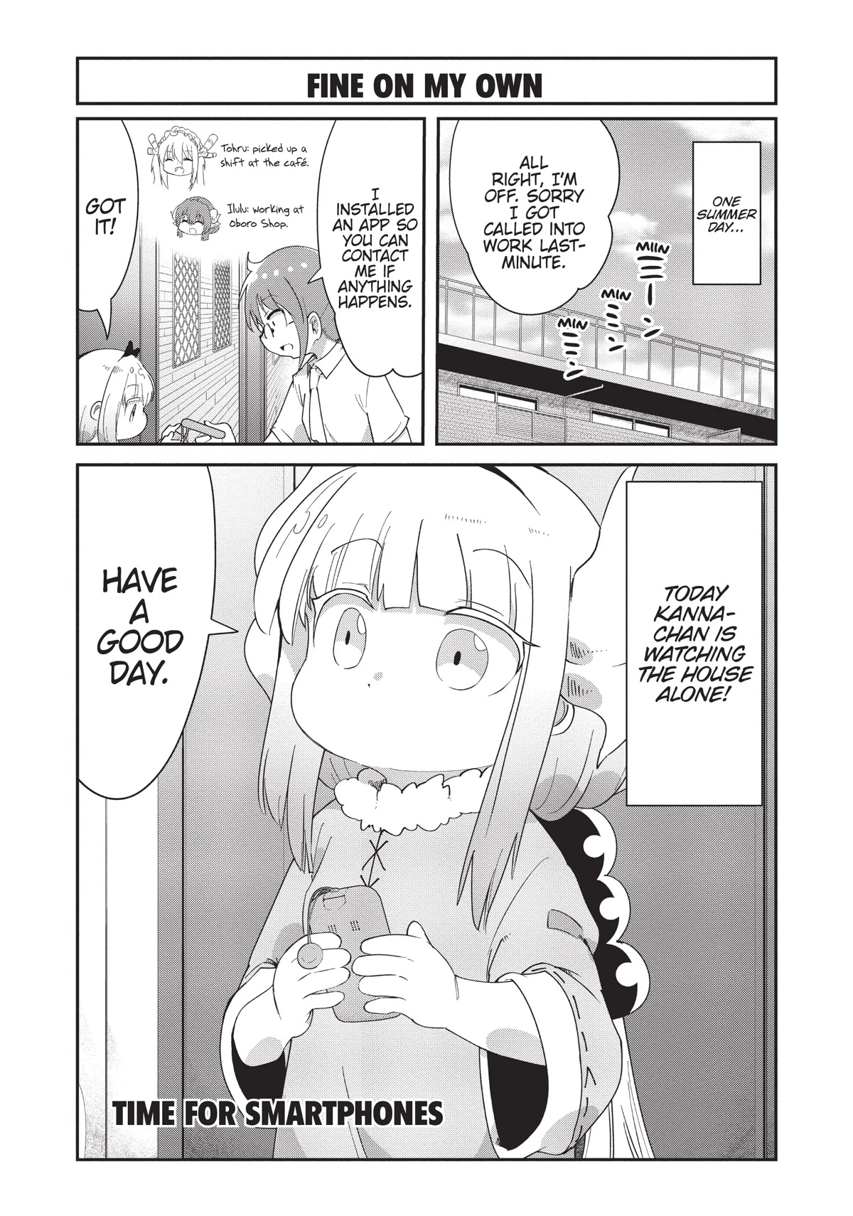 Kobayashi-san Chi no Maid Dragon: Kanna no Nichijou Chapter 89 - Page 1