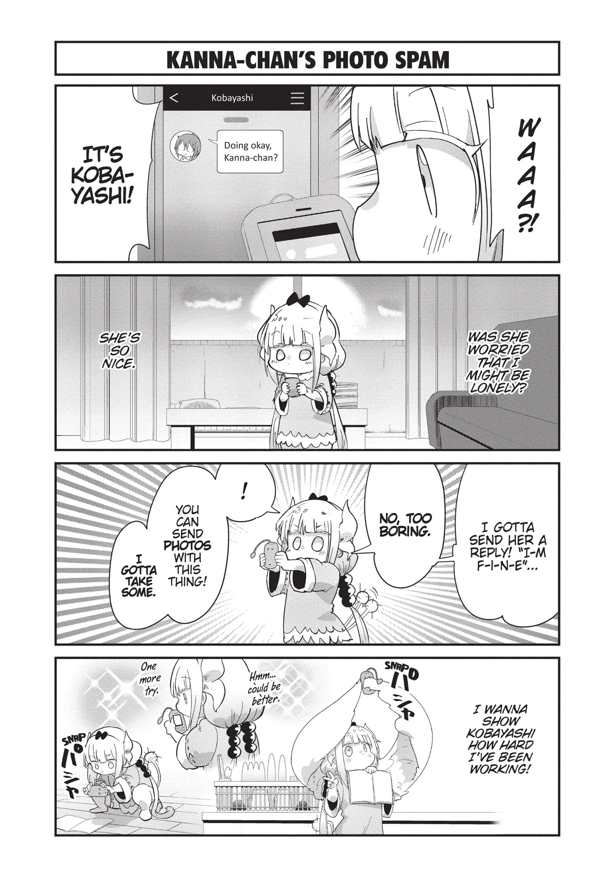 Kobayashi-san Chi no Maid Dragon: Kanna no Nichijou Chapter 89 - Page 4