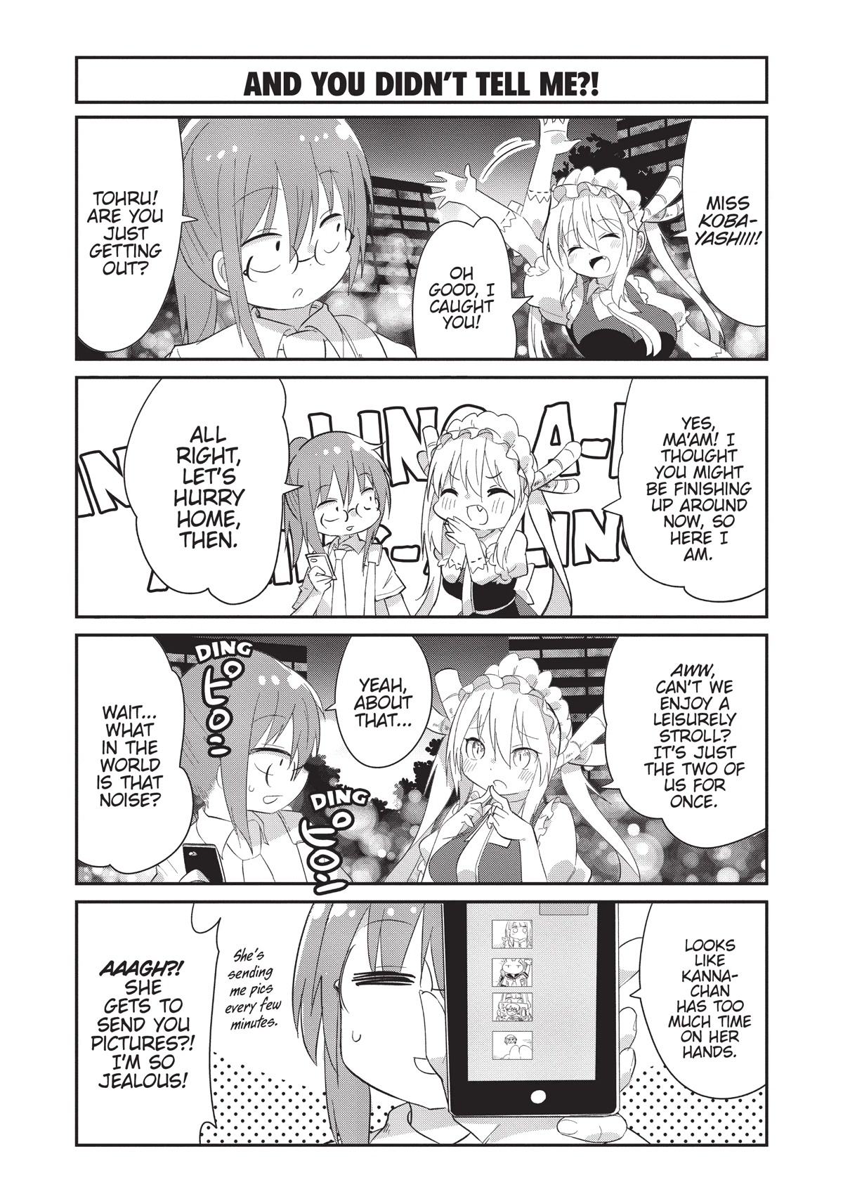 Kobayashi-san Chi no Maid Dragon: Kanna no Nichijou Chapter 89 - Page 8