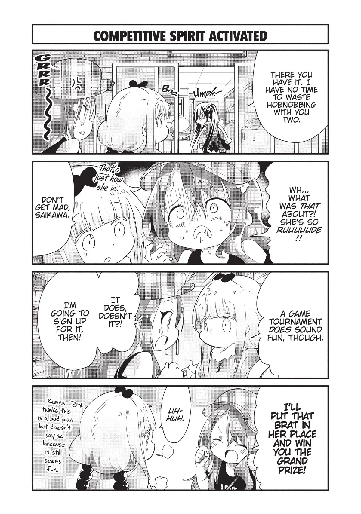 Kobayashi-san Chi no Maid Dragon: Kanna no Nichijou Chapter 90 - Page 4