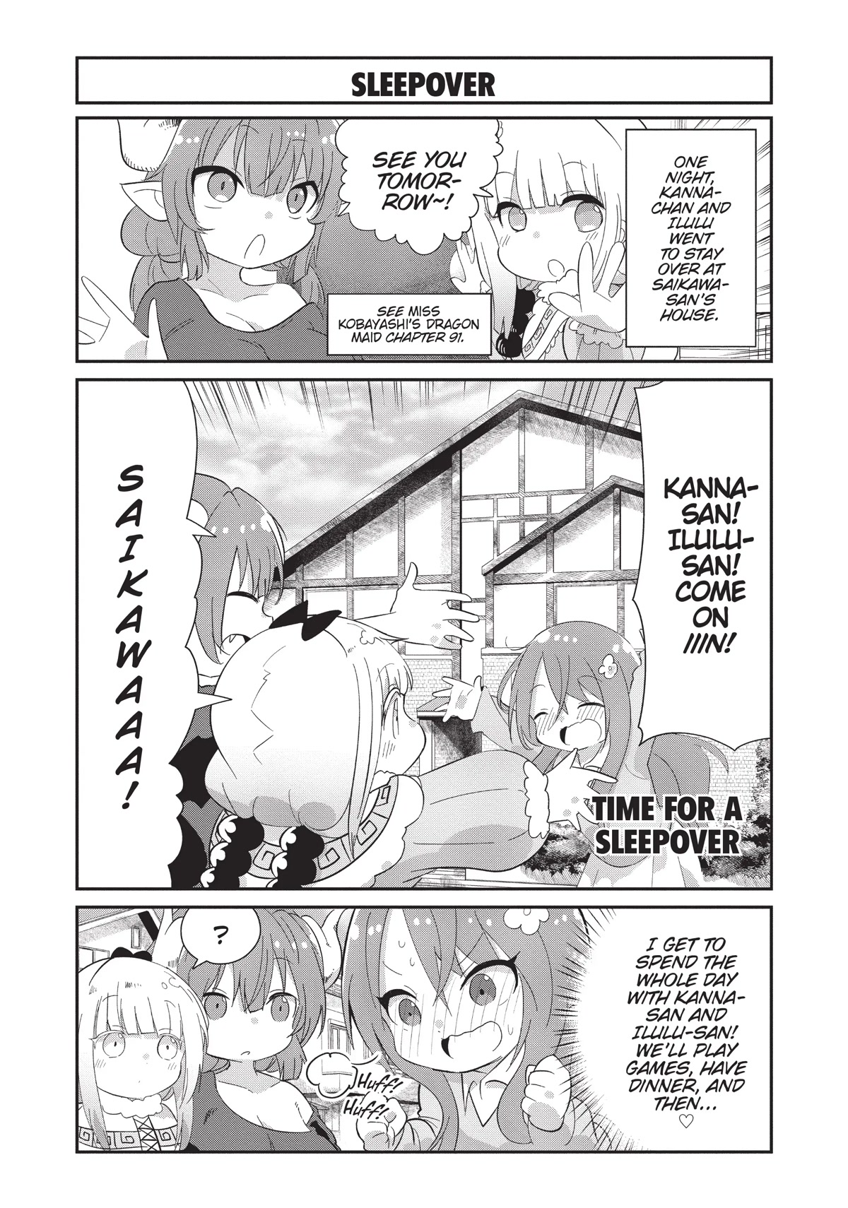 Kobayashi-san Chi no Maid Dragon: Kanna no Nichijou Chapter 92 - Page 1