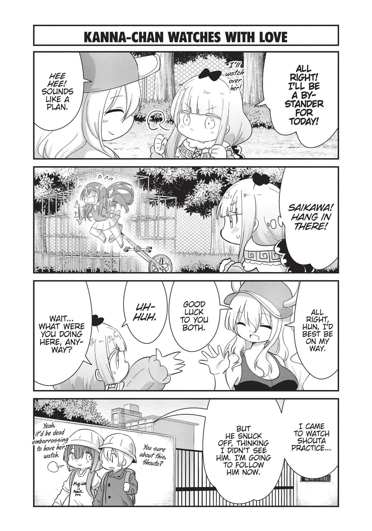 Kobayashi-san Chi no Maid Dragon: Kanna no Nichijou Chapter 94 - Page 7