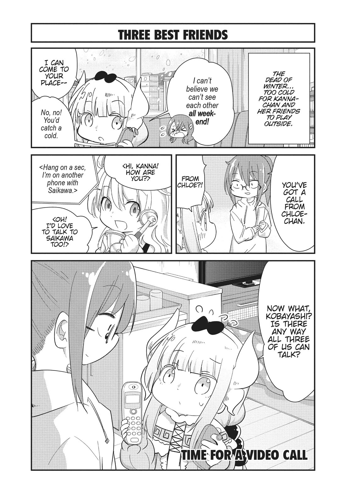 Kobayashi-san Chi no Maid Dragon: Kanna no Nichijou Chapter 99 - Page 3