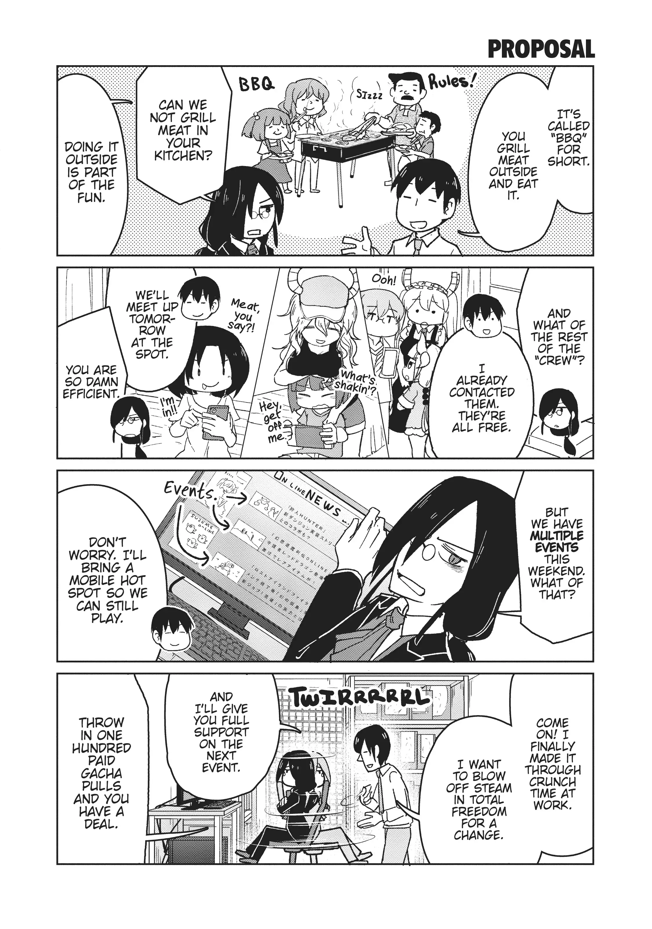 Kobayashi-san Chi no Maid Dragon: Okomorigurashi no Fafnir Chapter 10 - Page 2