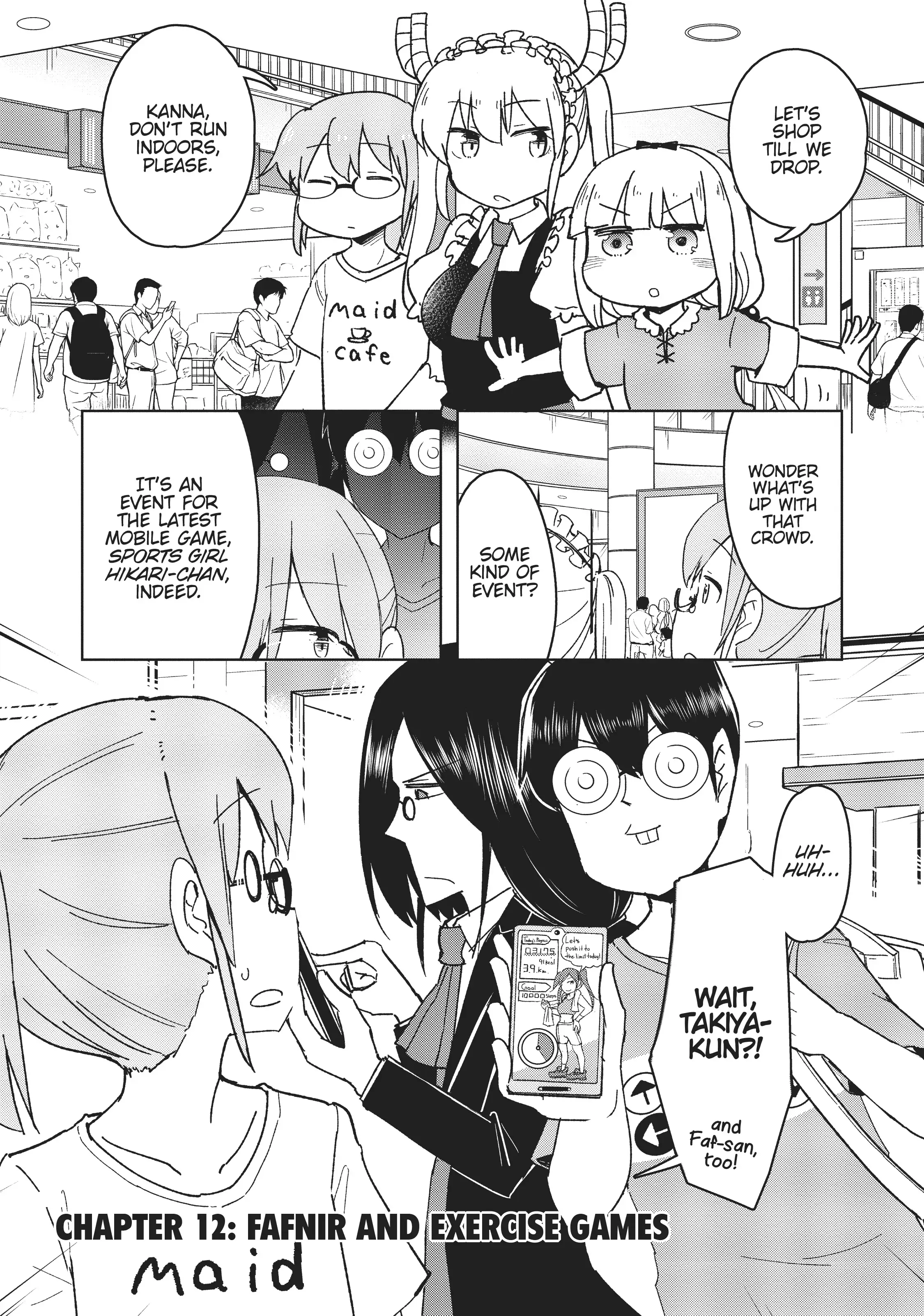 Kobayashi-san Chi no Maid Dragon: Okomorigurashi no Fafnir Chapter 12 - Page 1