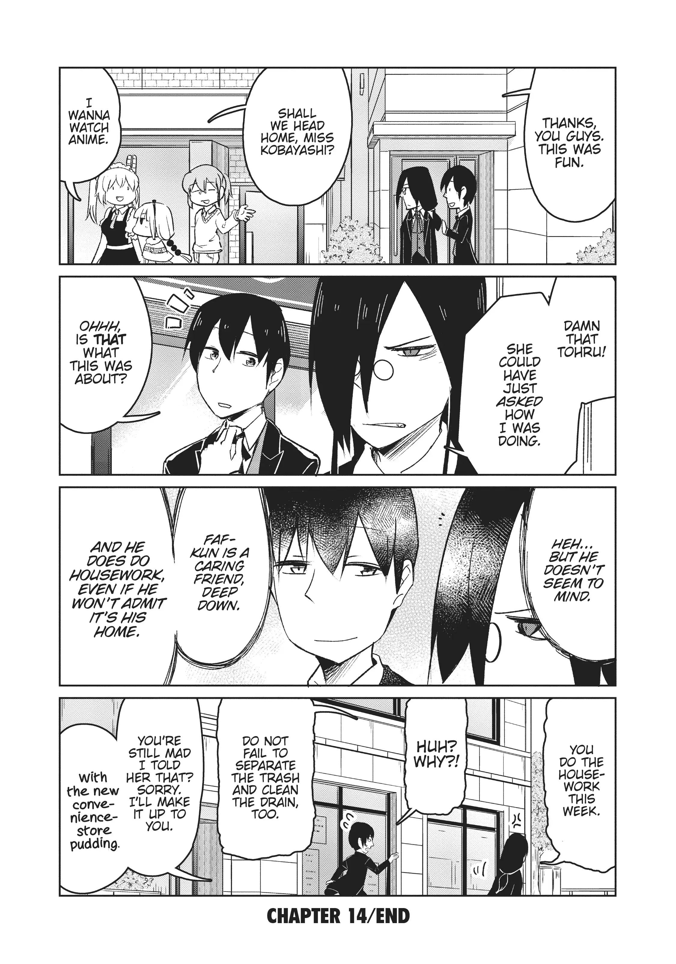 Kobayashi-san Chi no Maid Dragon: Okomorigurashi no Fafnir Chapter 14 - Page 12