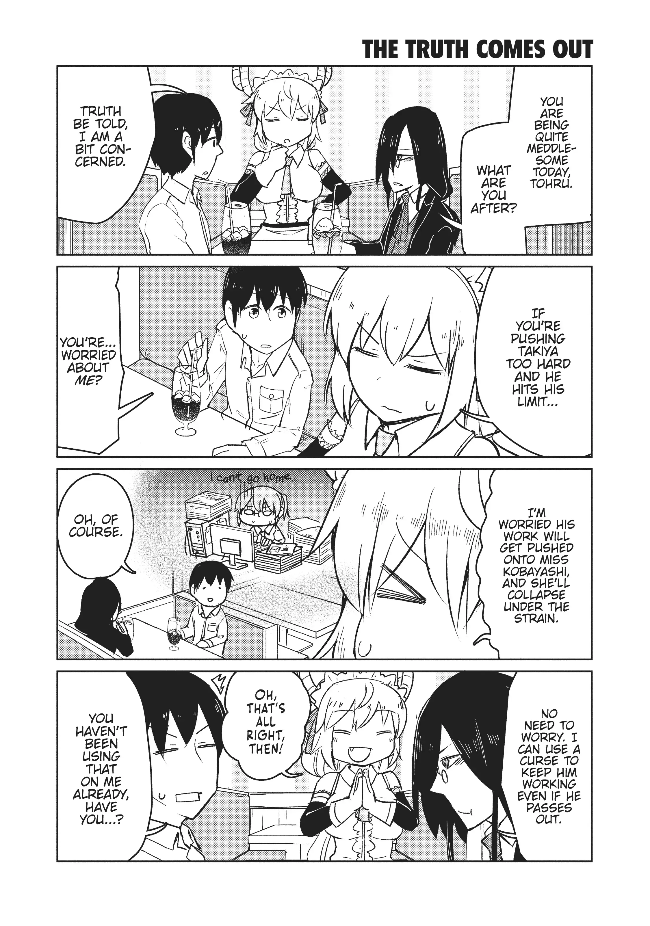 Kobayashi-san Chi no Maid Dragon: Okomorigurashi no Fafnir Chapter 14 - Page 3