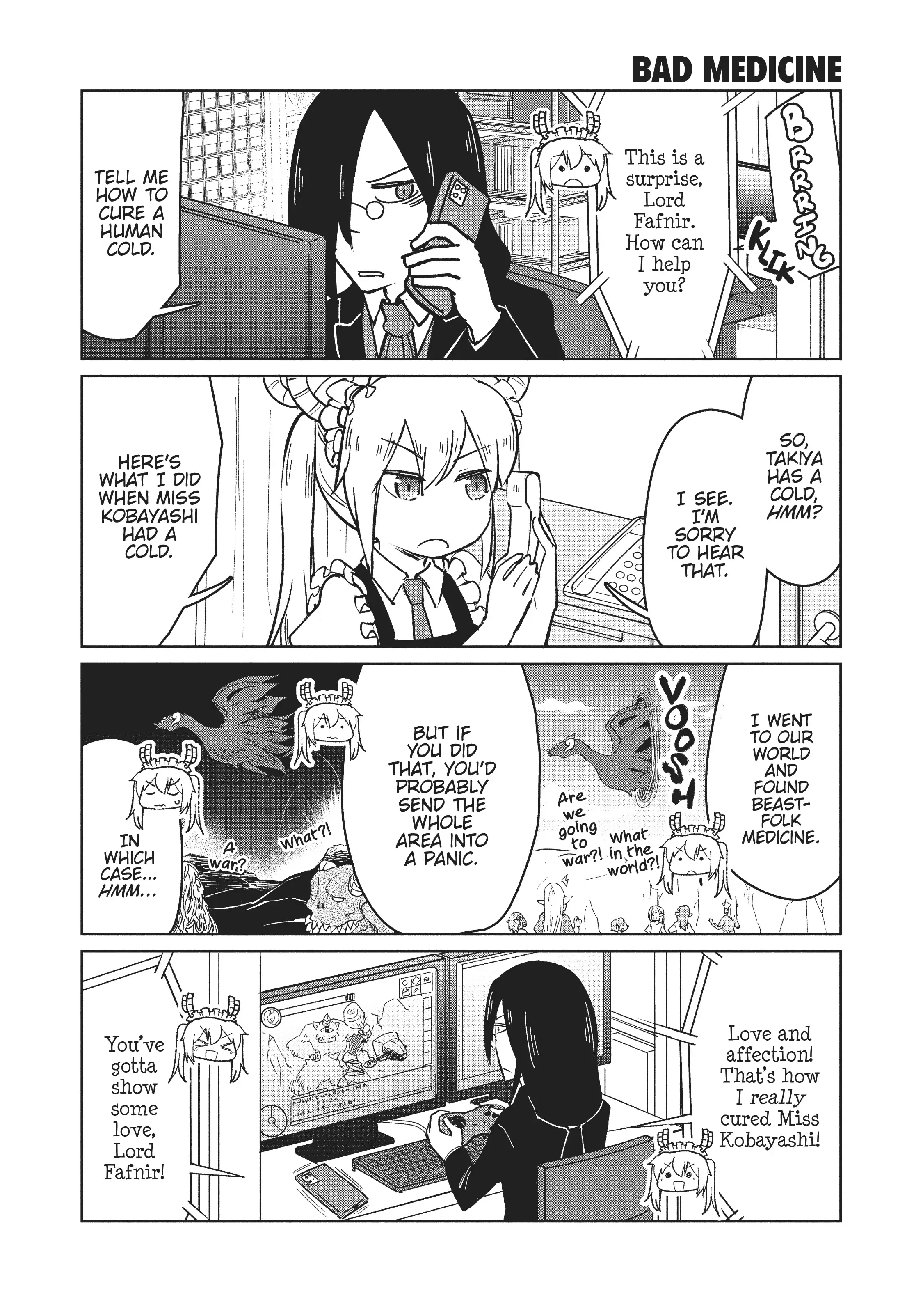 Kobayashi-san Chi no Maid Dragon: Okomorigurashi no Fafnir Chapter 15 - Page 5