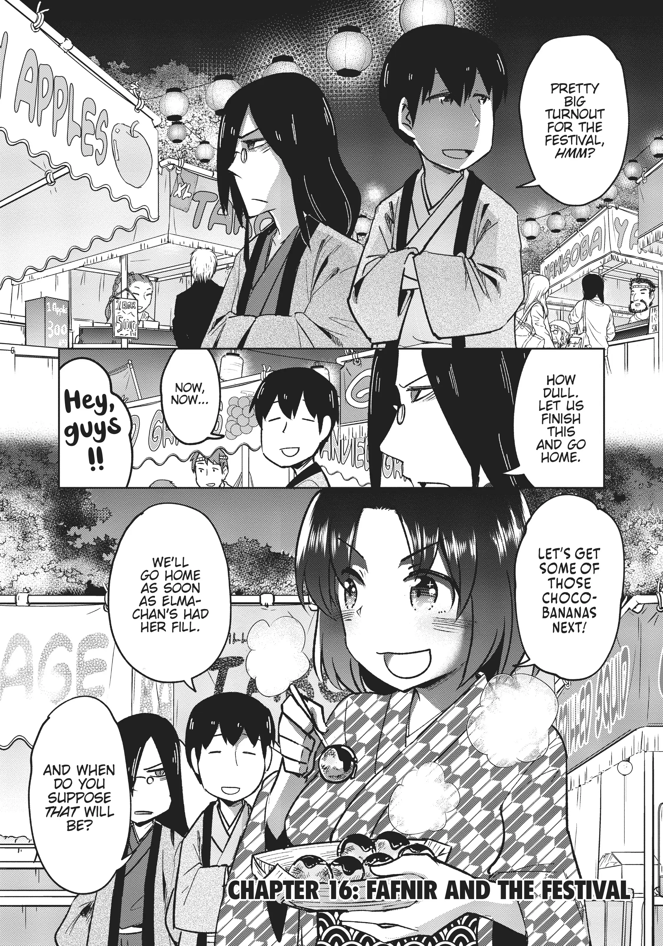 Kobayashi-san Chi no Maid Dragon: Okomorigurashi no Fafnir Chapter 16 - Page 1