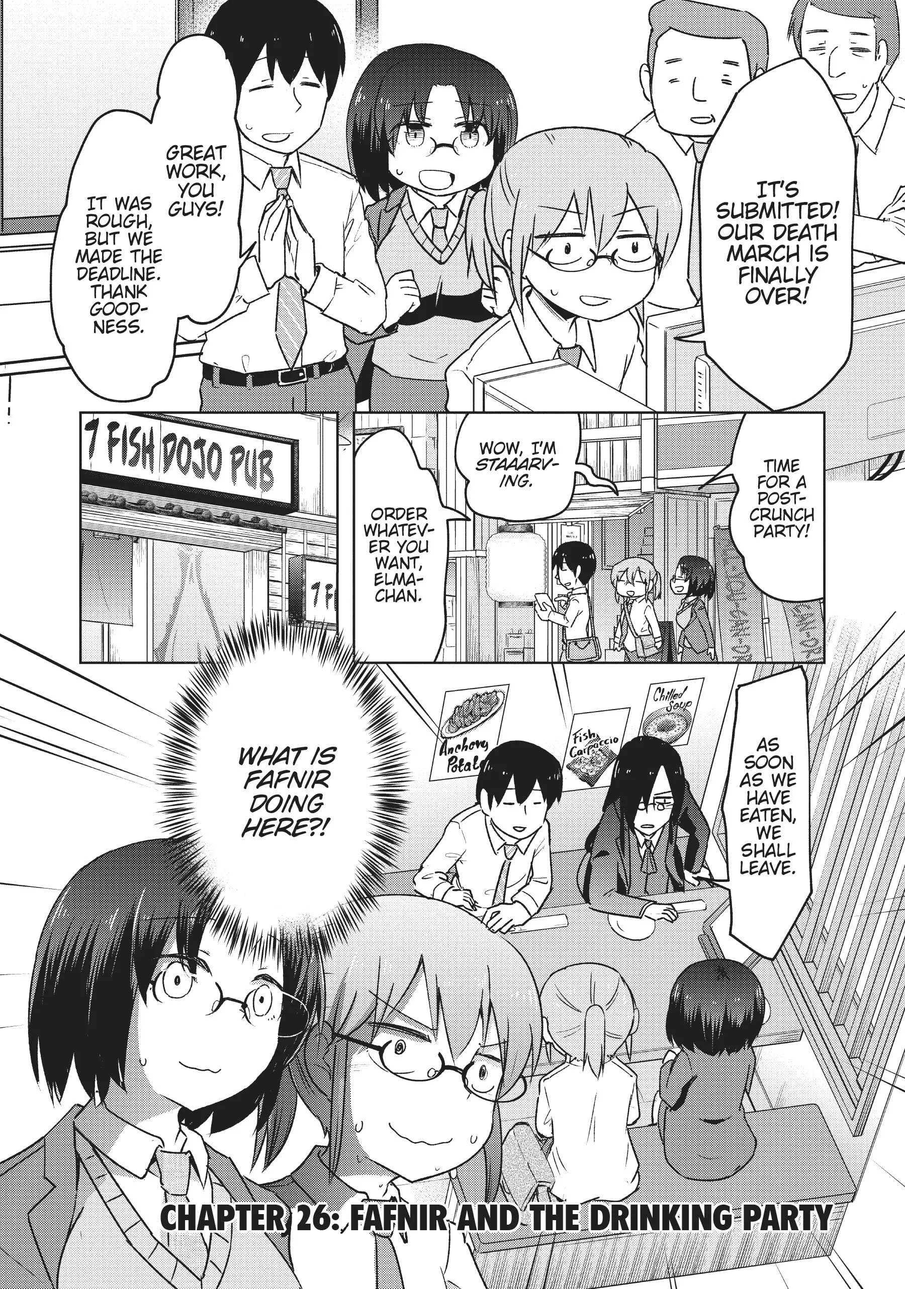 Kobayashi-san Chi no Maid Dragon: Okomorigurashi no Fafnir Chapter 26 - Page 1