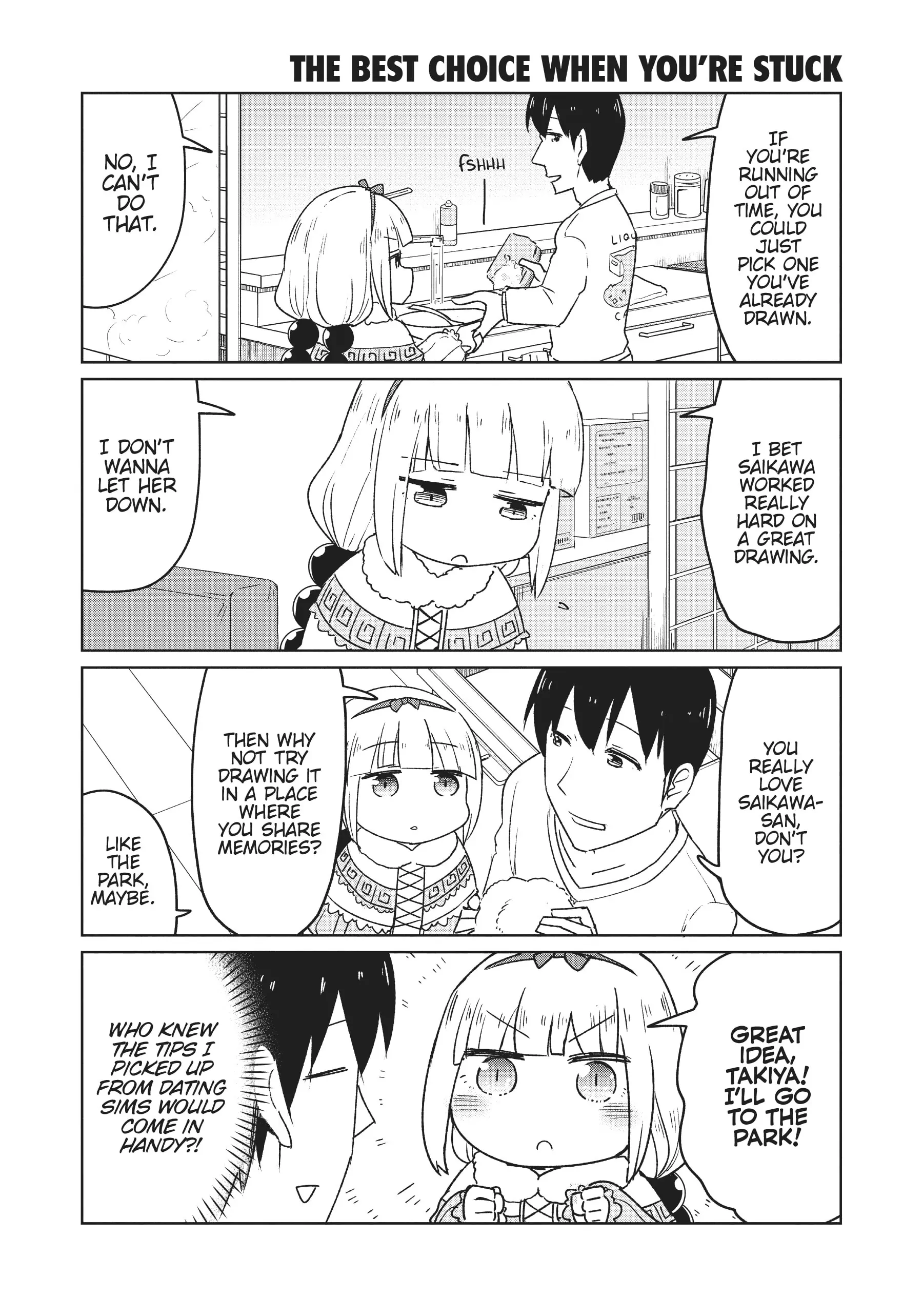 Kobayashi-san Chi no Maid Dragon: Okomorigurashi no Fafnir Chapter 29 - Page 8