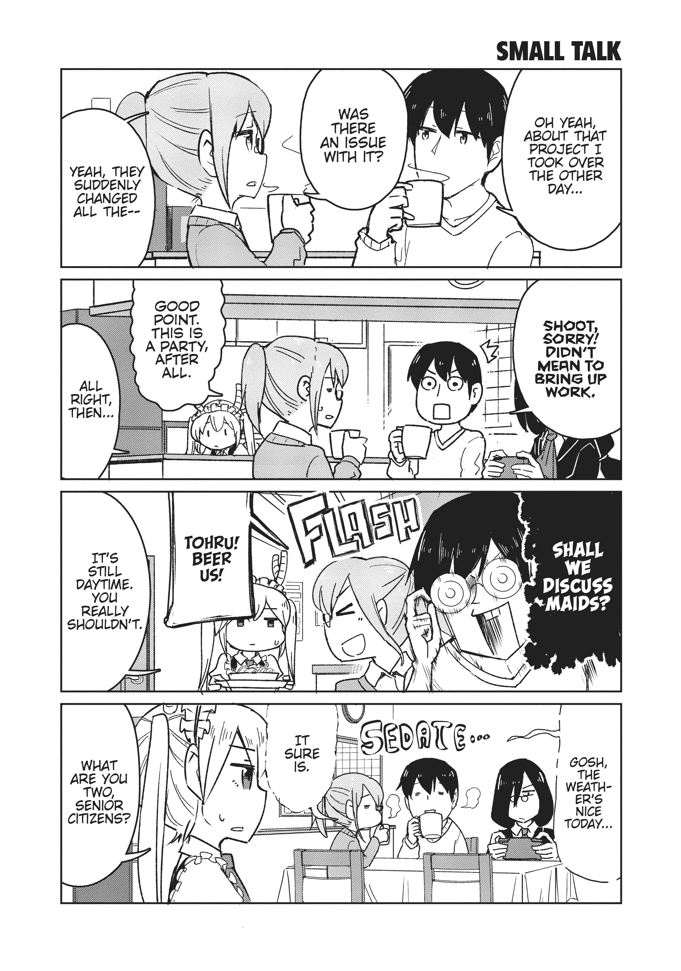 Kobayashi-san Chi no Maid Dragon: Okomorigurashi no Fafnir Chapter 3 - Page 6