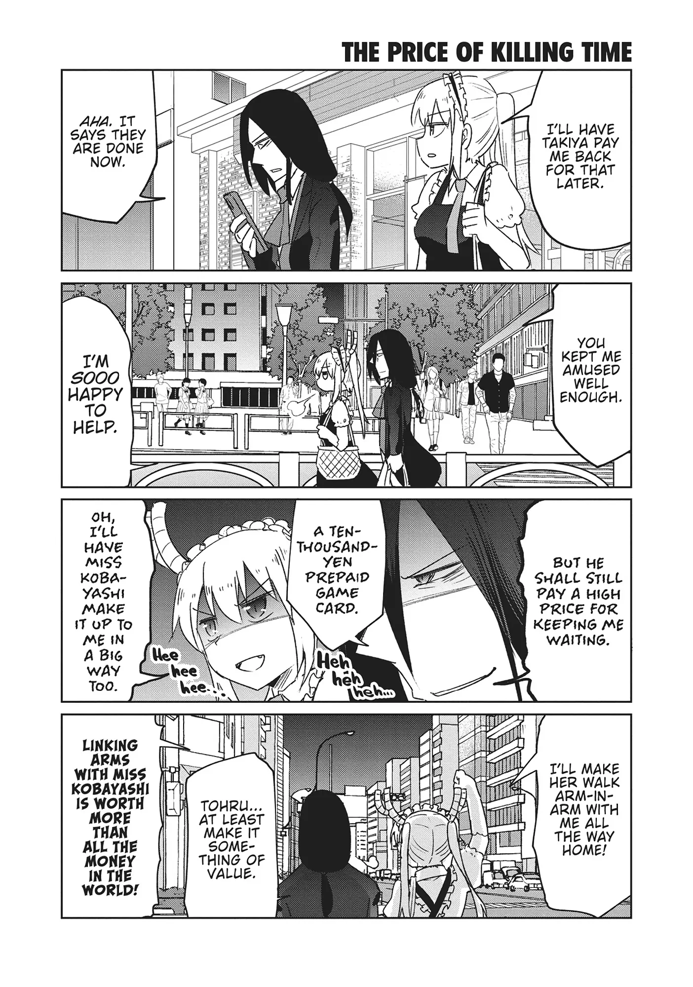 Kobayashi-san Chi no Maid Dragon: Okomorigurashi no Fafnir Chapter 34 - Page 11
