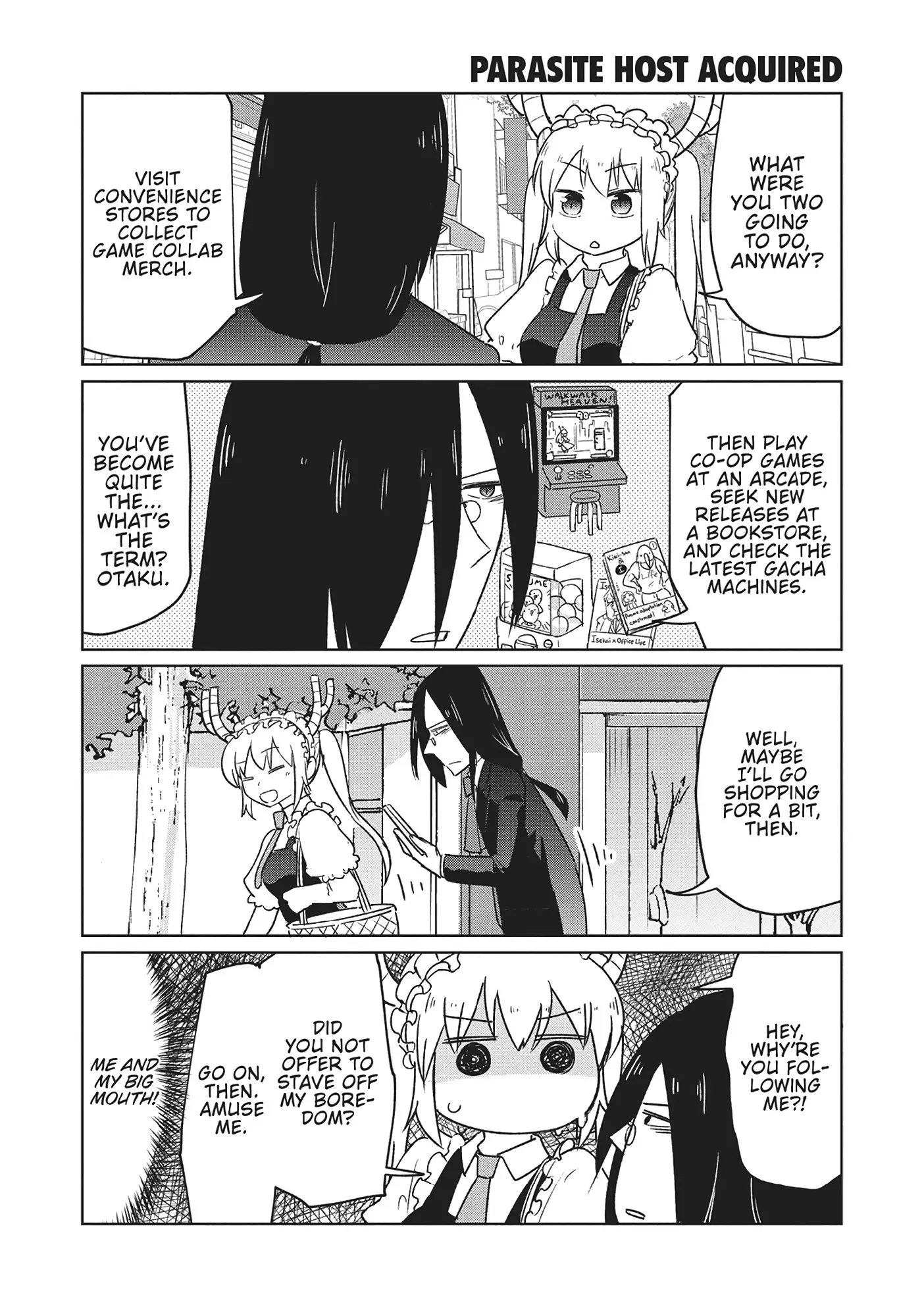 Kobayashi-san Chi no Maid Dragon: Okomorigurashi no Fafnir Chapter 34 - Page 3