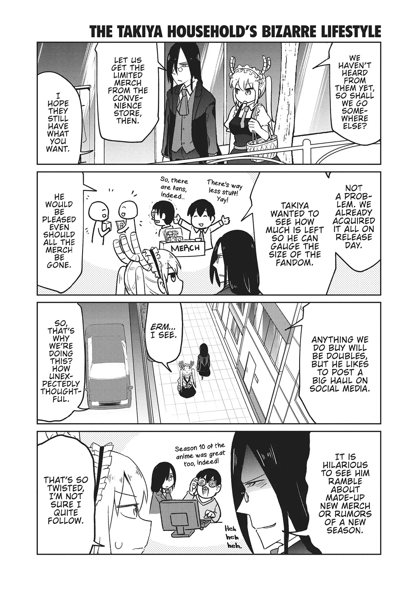 Kobayashi-san Chi no Maid Dragon: Okomorigurashi no Fafnir Chapter 34 - Page 9